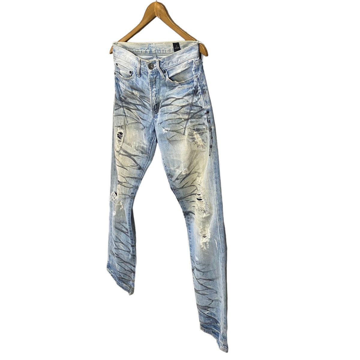 Japanese Brand × semanticdesign Semantic Design Punk style distressed denim Size US 30 / EU 46 - 17 Thumbnail