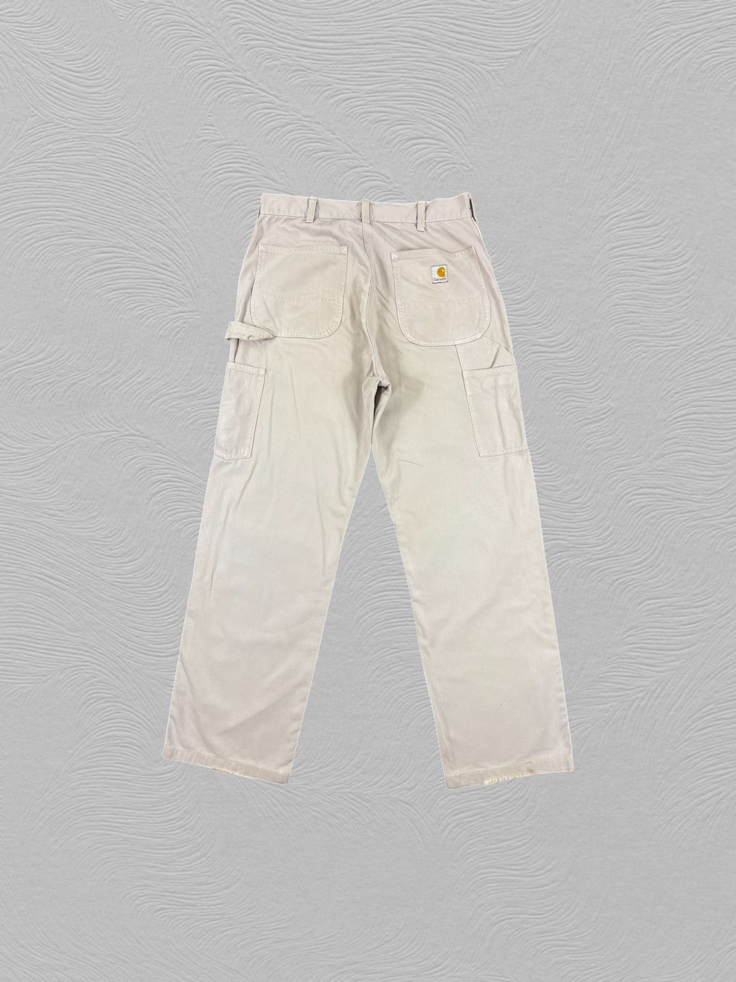 Carhartt Vintage Carhartt Tan Cargo Carpenter Pants -CP248 Size US 31 - 2 Thumbnail