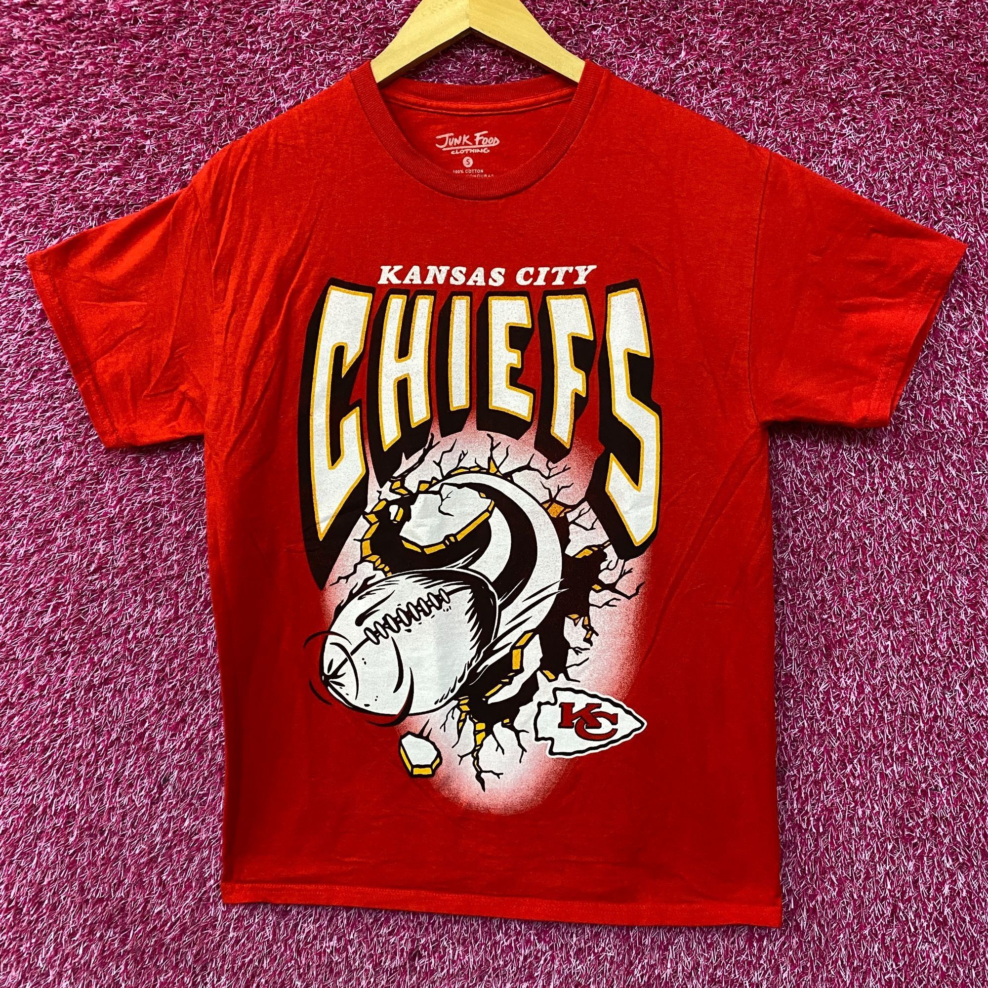 Junk Food Junk Food NFL Kansas City Chiefs Break Through T-Shirt Smal Size US S / EU 44-46 / 1 - 1 Thumbnail