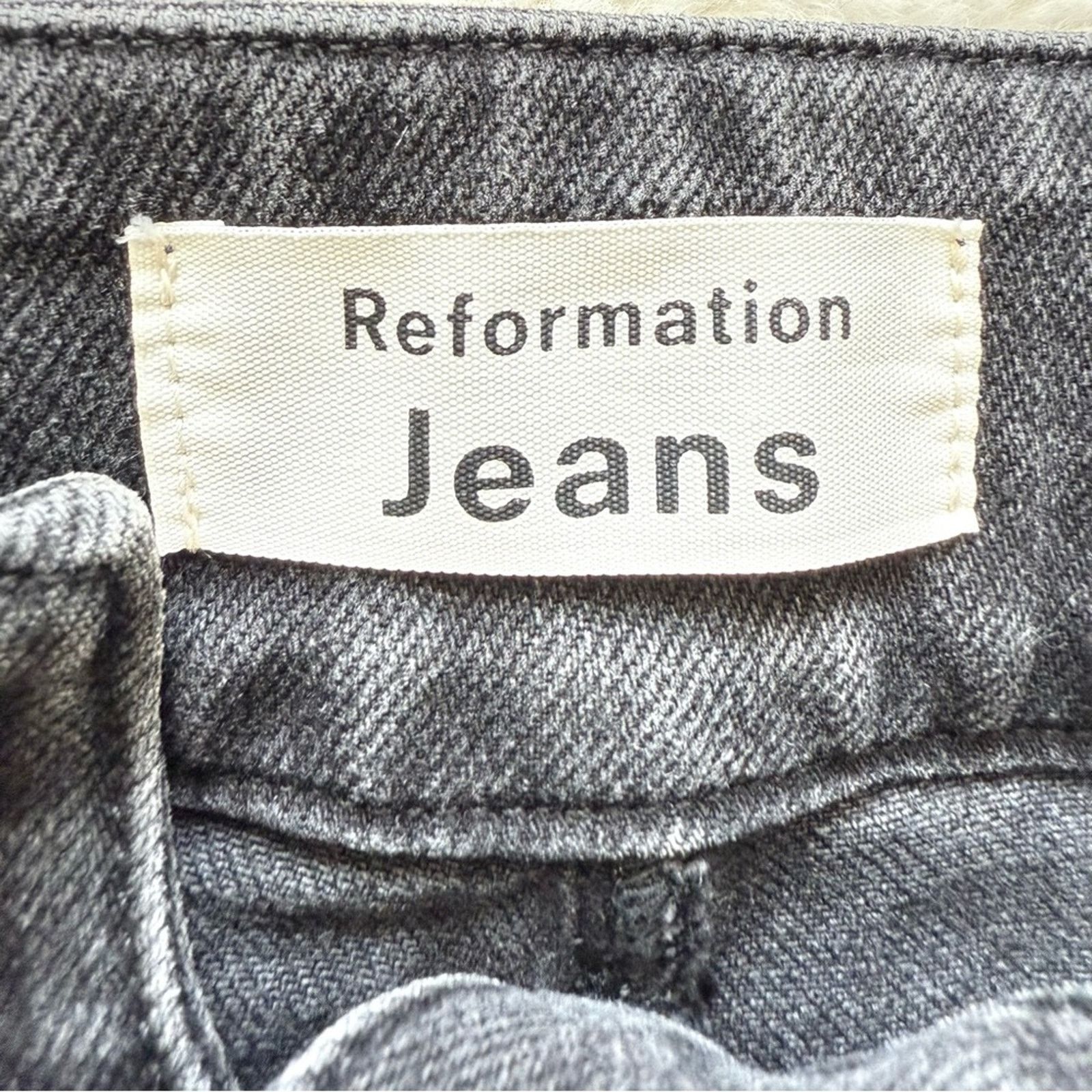 Reformation NEW!! Reformation women high waist jeans size 26 EU Size 26" / US 2 / IT 38 - 4 Thumbnail