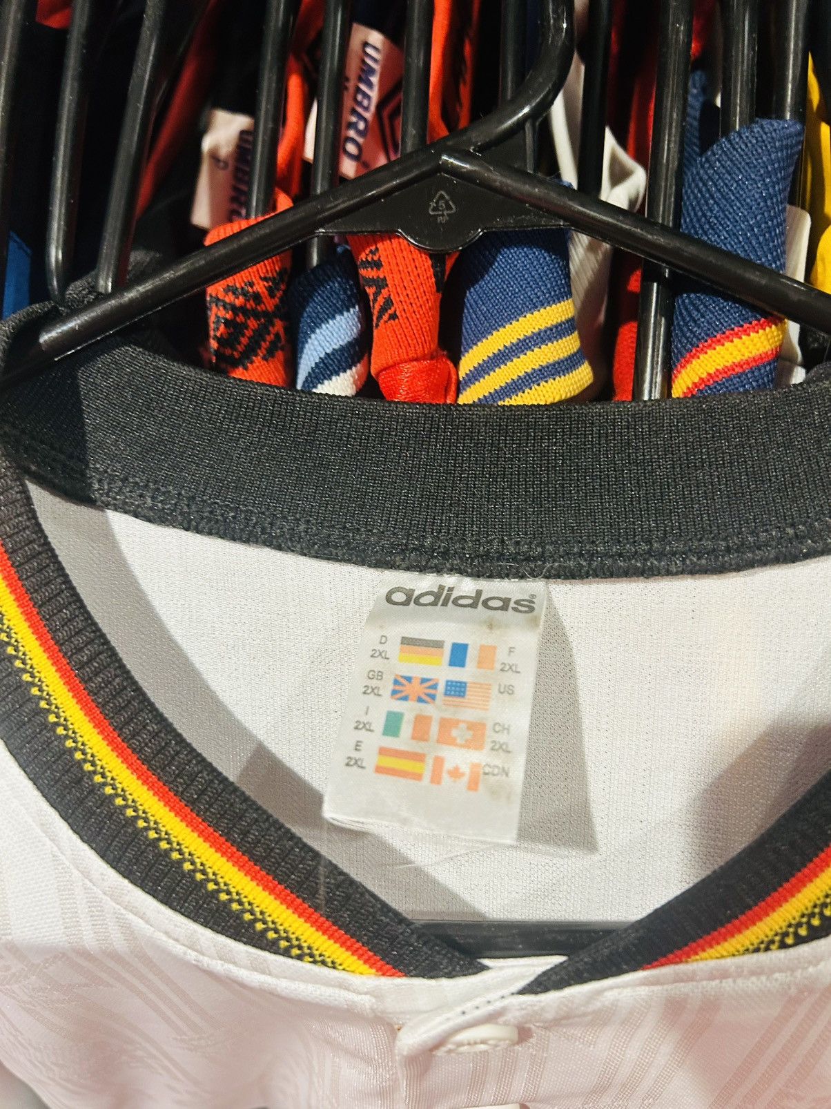 Adidas × Vintage Germany 1996 home jersey Size US XL / EU 56 / 4 - 5 Thumbnail