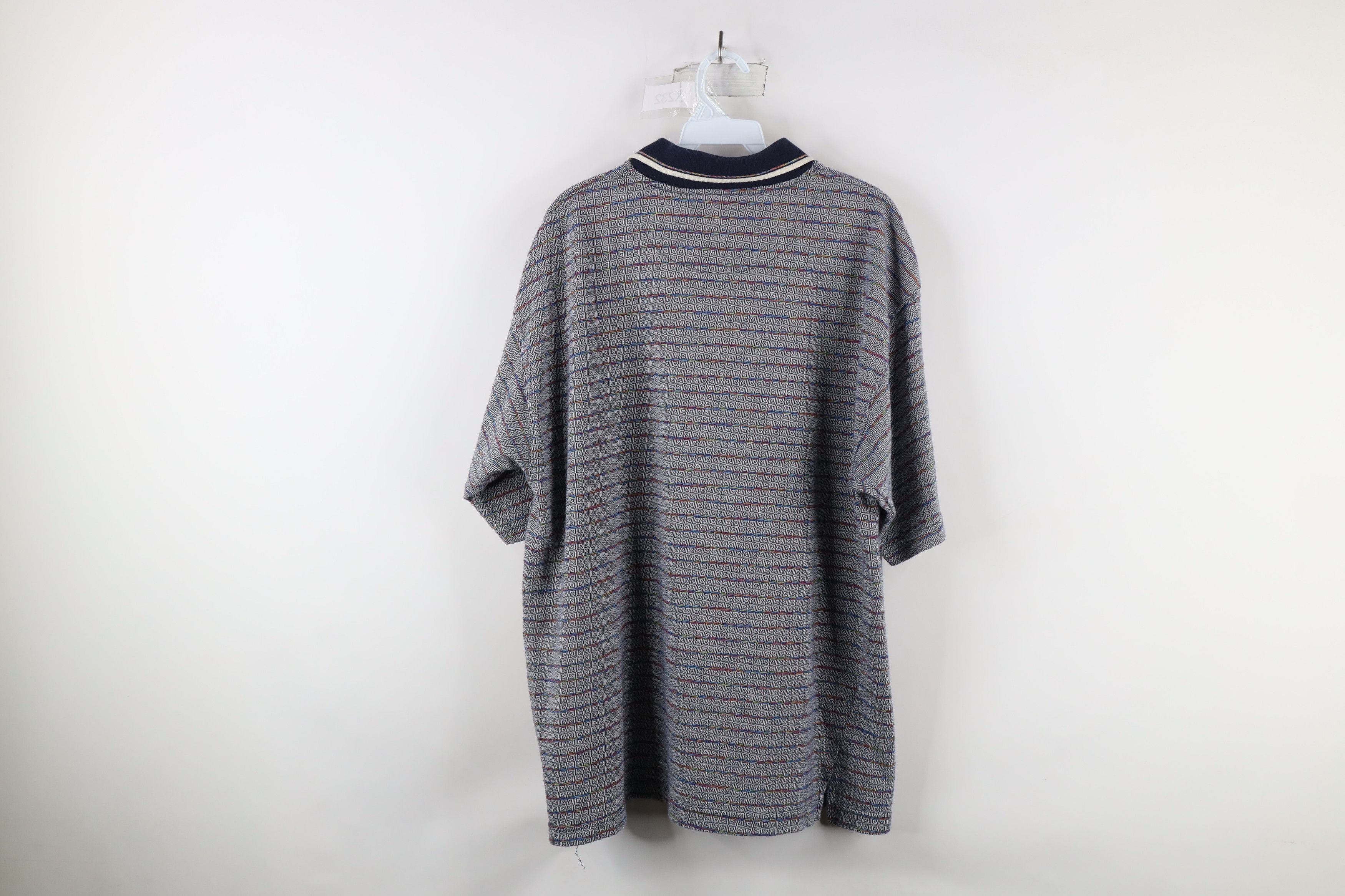 Vintage Vintage 90s Streetwear Knit Collared Golf Polo Shirt Size US XXL / EU 58 / 5 - 6 Thumbnail