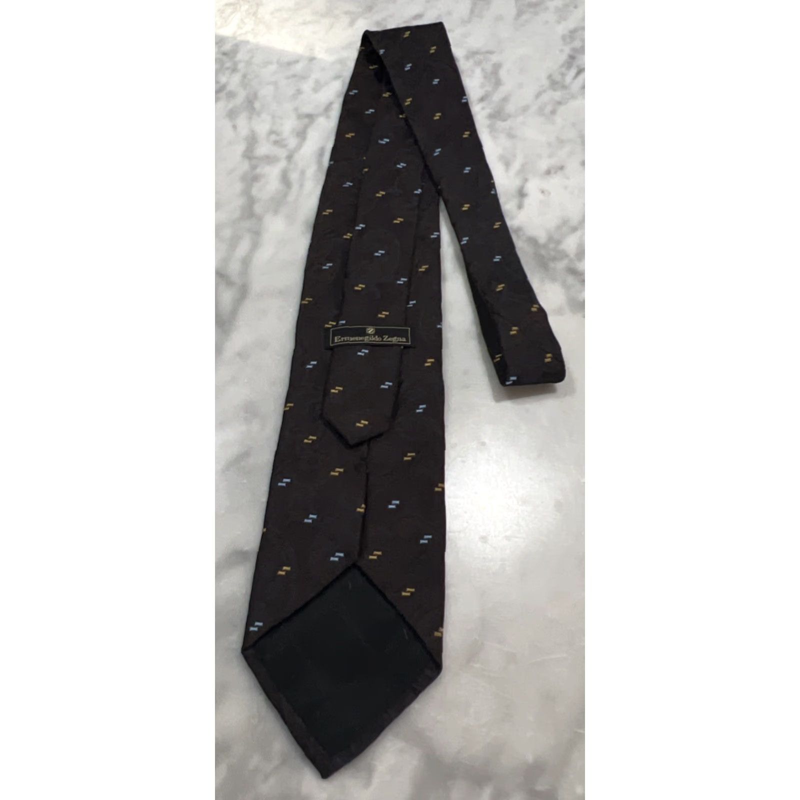 Ermenegildo Zegna Ermenegildo Zegna Silk Neck Tie Baroque Multicolor 4” x 60” Made Italy Mens Size ONE SIZE - 6 Thumbnail