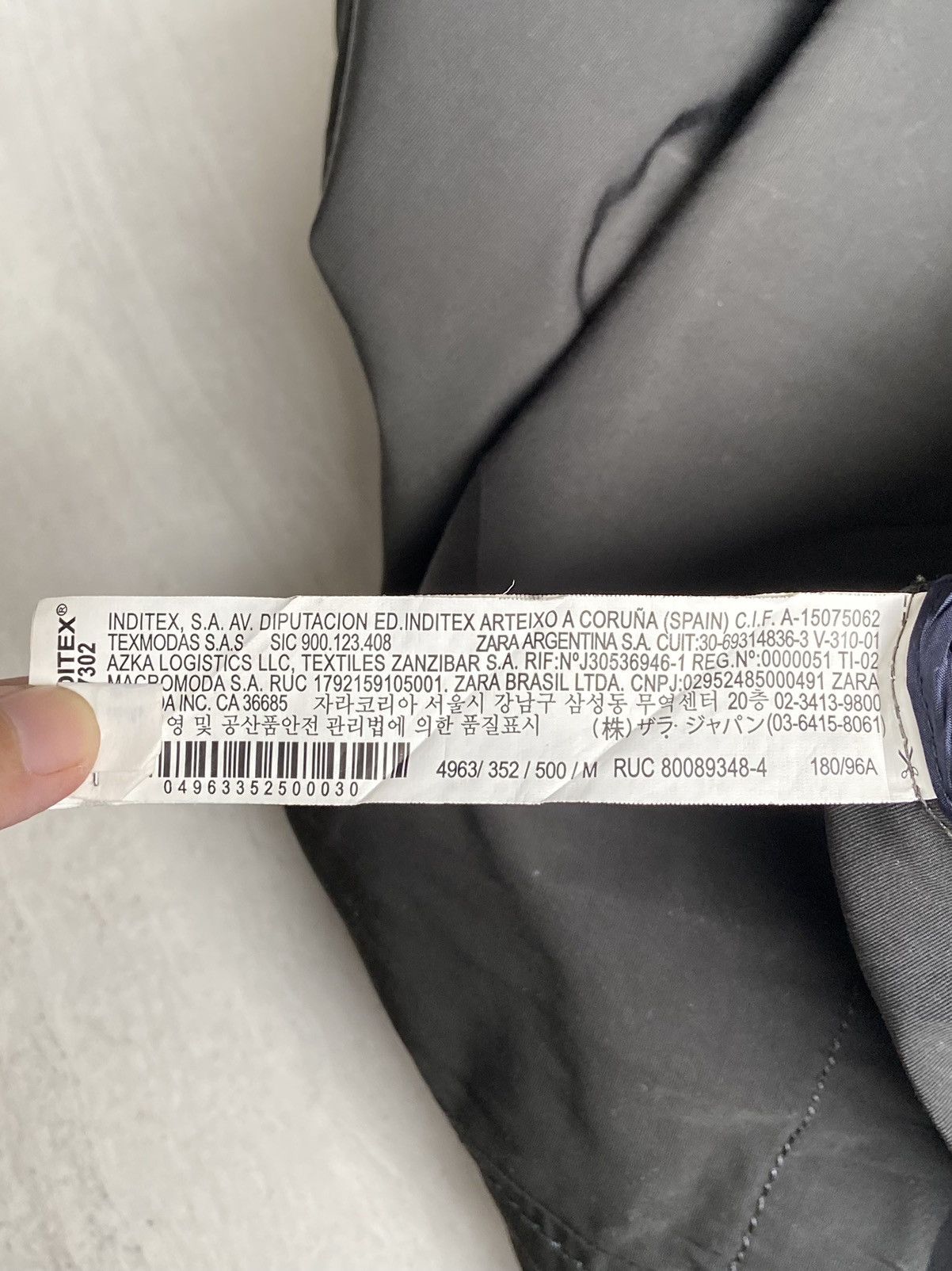 ZARA MAN Parka Jacket