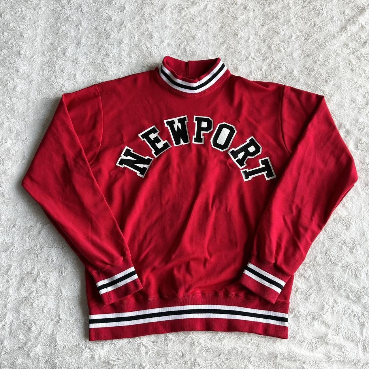 Other Vintage Newport Sweatshirt Pullover Mens L Red Varsity 60s Size US L / EU 52-54 / 3 - 1 Thumbnail