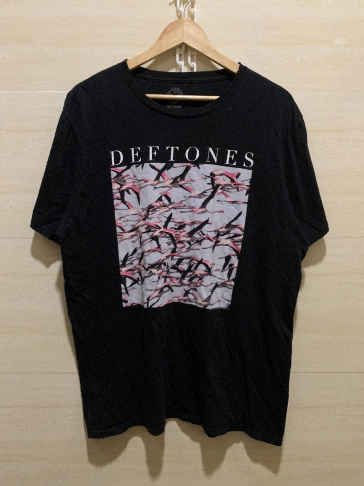 image of Band Tees x Rock Band Deftones Gore Album Original Merchandise in Black, Men's (Size XL)