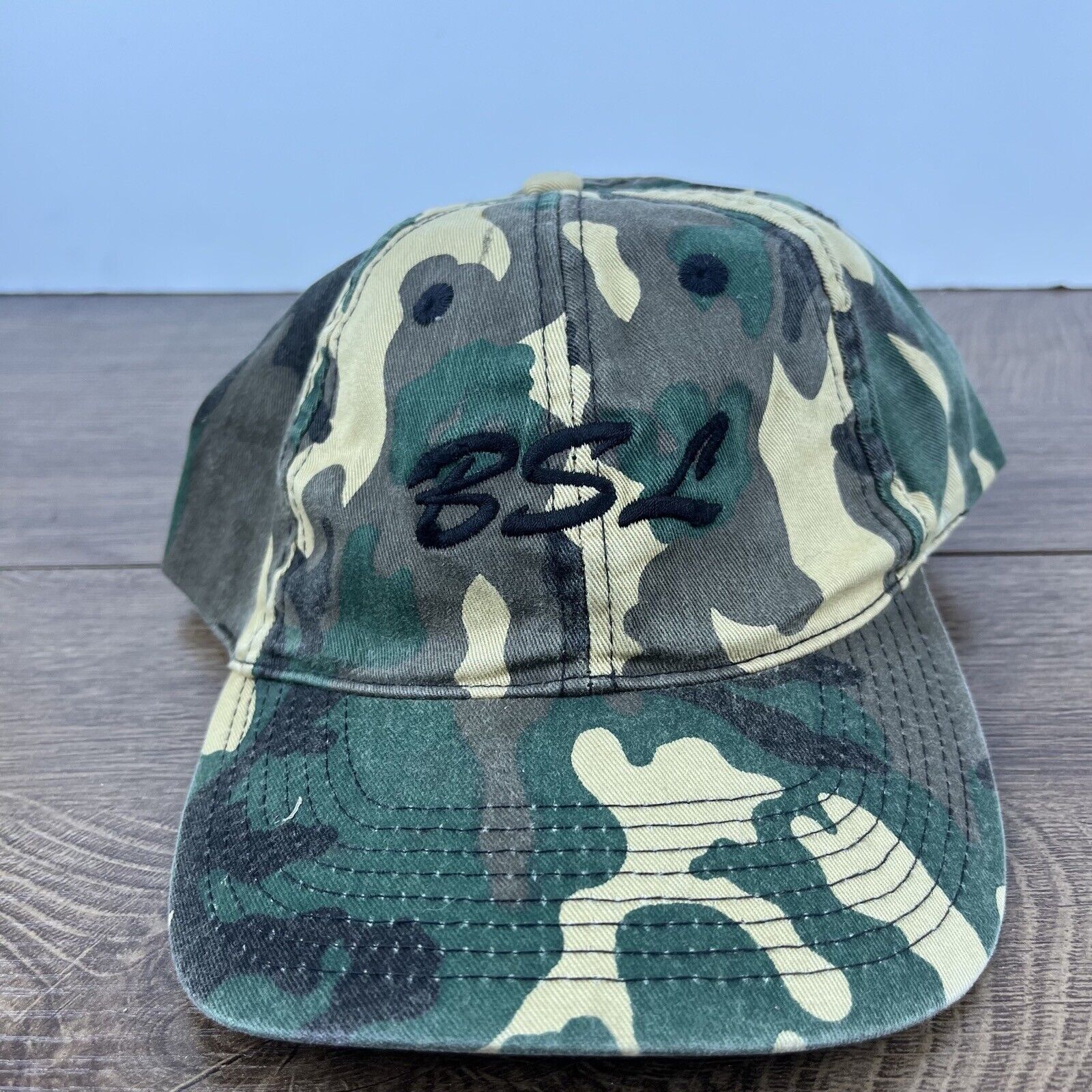 Other BSL Hat BSL Camo Hat Adjustable Hat Camo Adjustable Hat Gree Size ONE SIZE - 2 Thumbnail