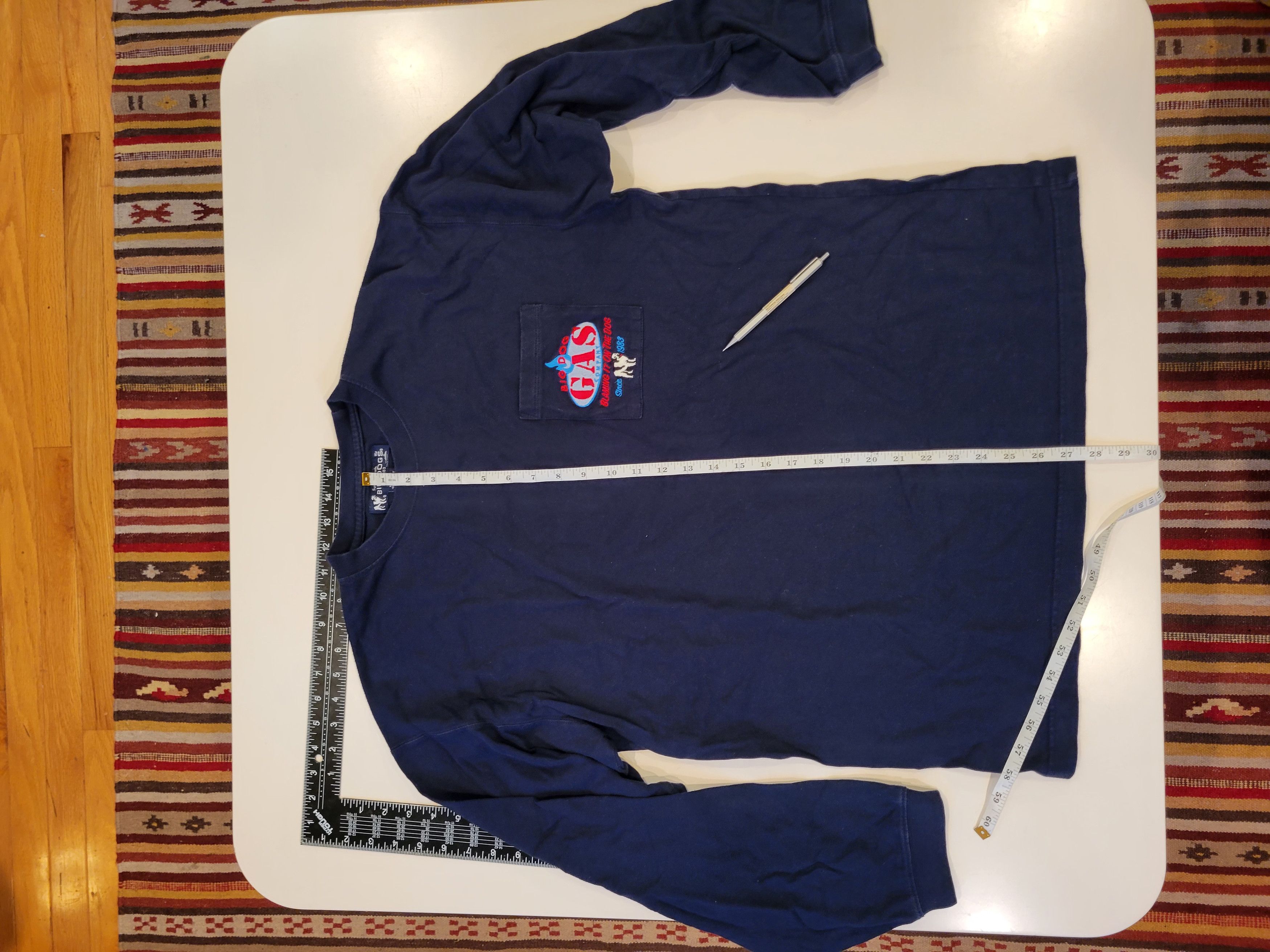 Big Dogs Vintage 1990s Big Dogs long sleeve tee Size US L / EU 52-54 / 3 - 1 Thumbnail