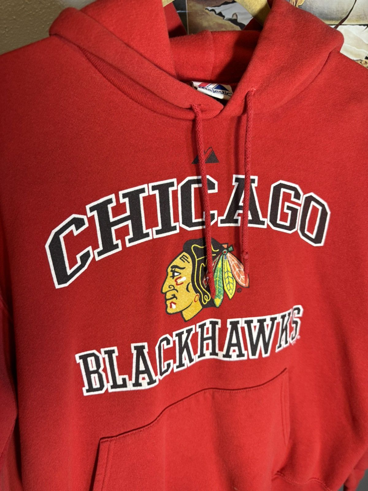 NHL Vintage Chicago Blackhawks Hoodie Size US S / EU 44-46 / 1 - 3 Thumbnail