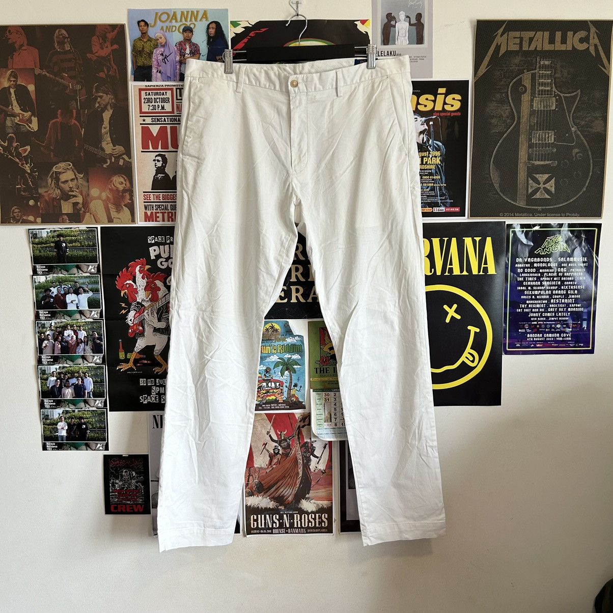 Ralph Lauren Vintage Polo Ralph Lauren Stretch Slim Fit Casual Pants Size US 39 - 1 Thumbnail