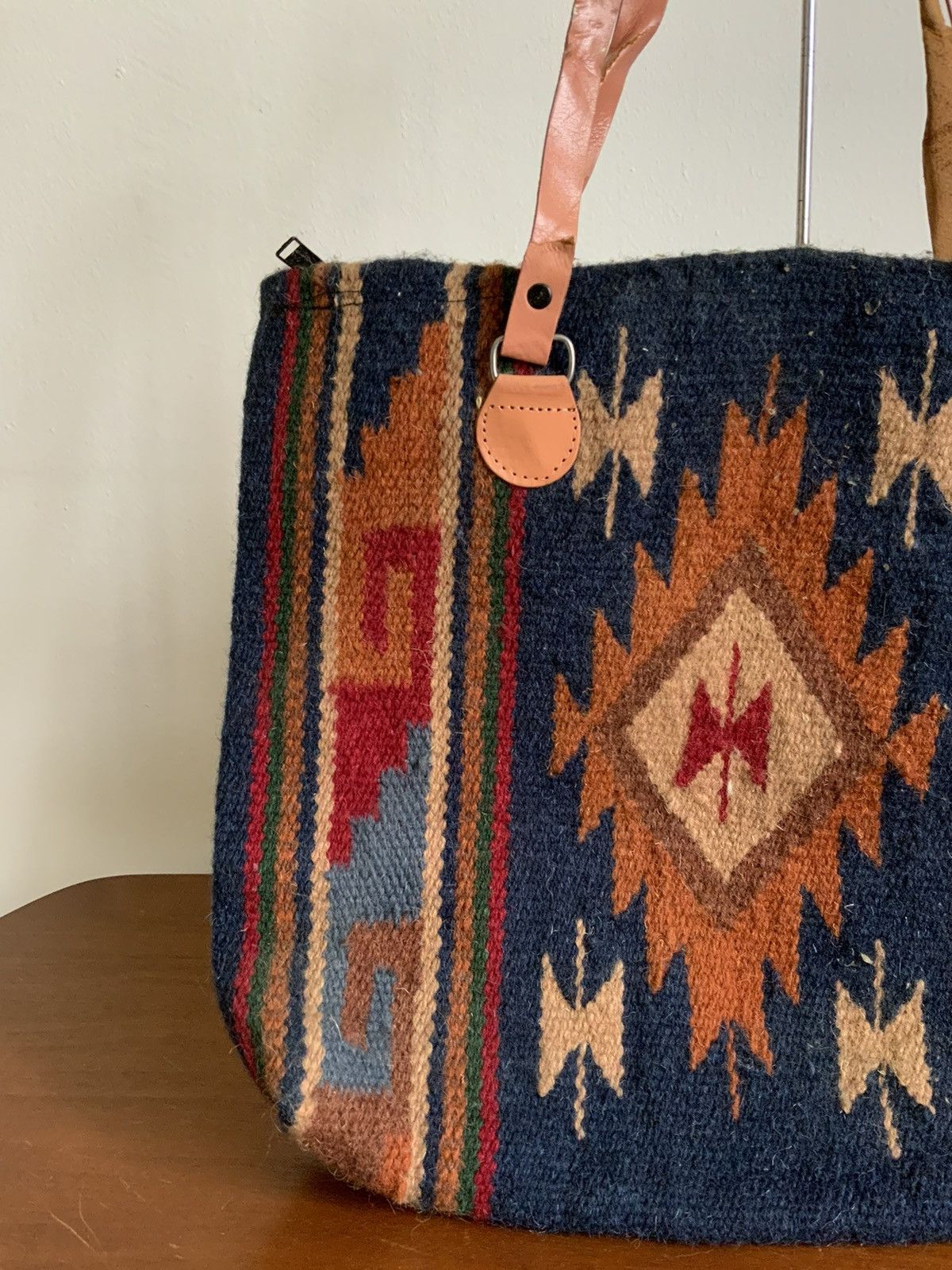 Seditionaries Navajo with Leather Tote Bag Size ONE SIZE - 3 Thumbnail