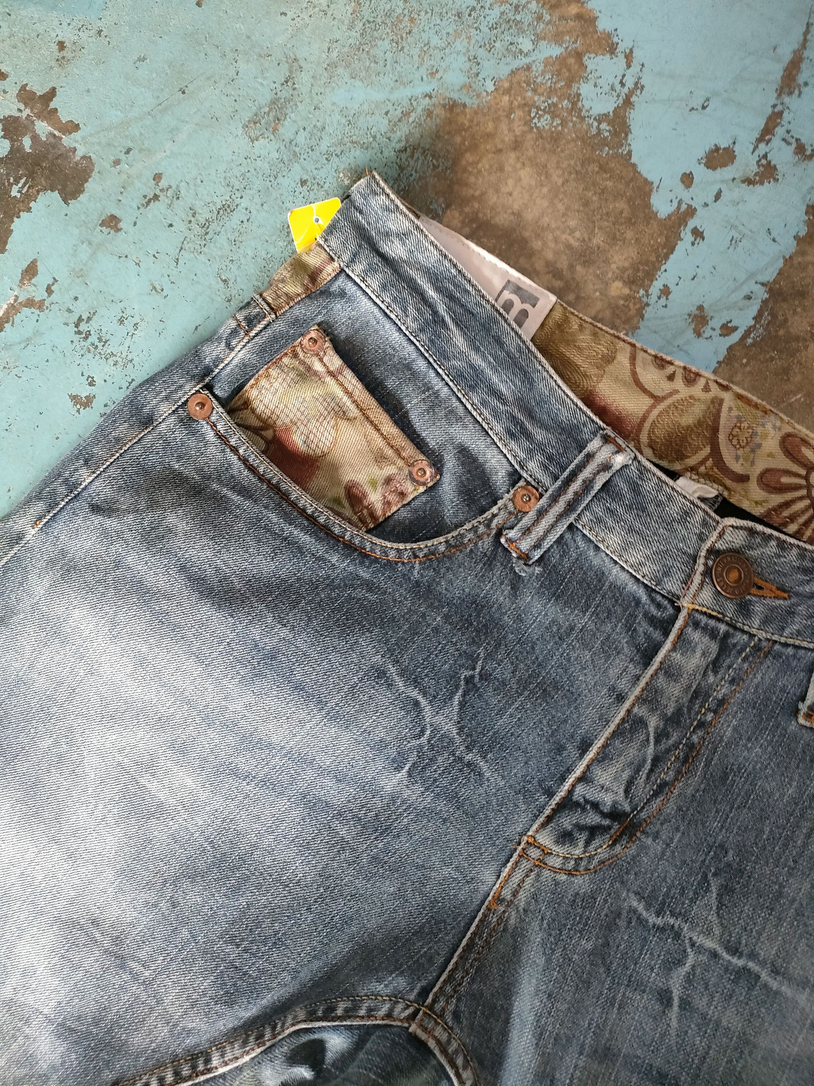Japanese Brand Japanese Style Art Jeans Size US 33 - 9 Thumbnail