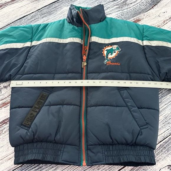Pro Player Vintage NFL Dolphins “Pro Player” 90’s Puffer Team Reversibl Size US M / EU 48-50 / 2 - 12 Thumbnail