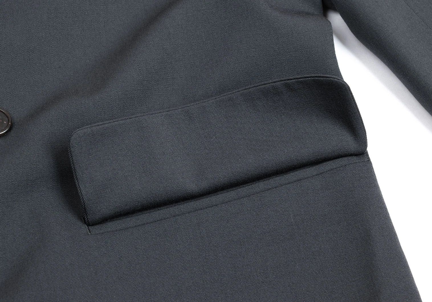Jean Paul Gaultier Wool Gabardine Double Jacket in Grey Size 50 Size US M / EU 48-50 / 2 - 10 Thumbnail