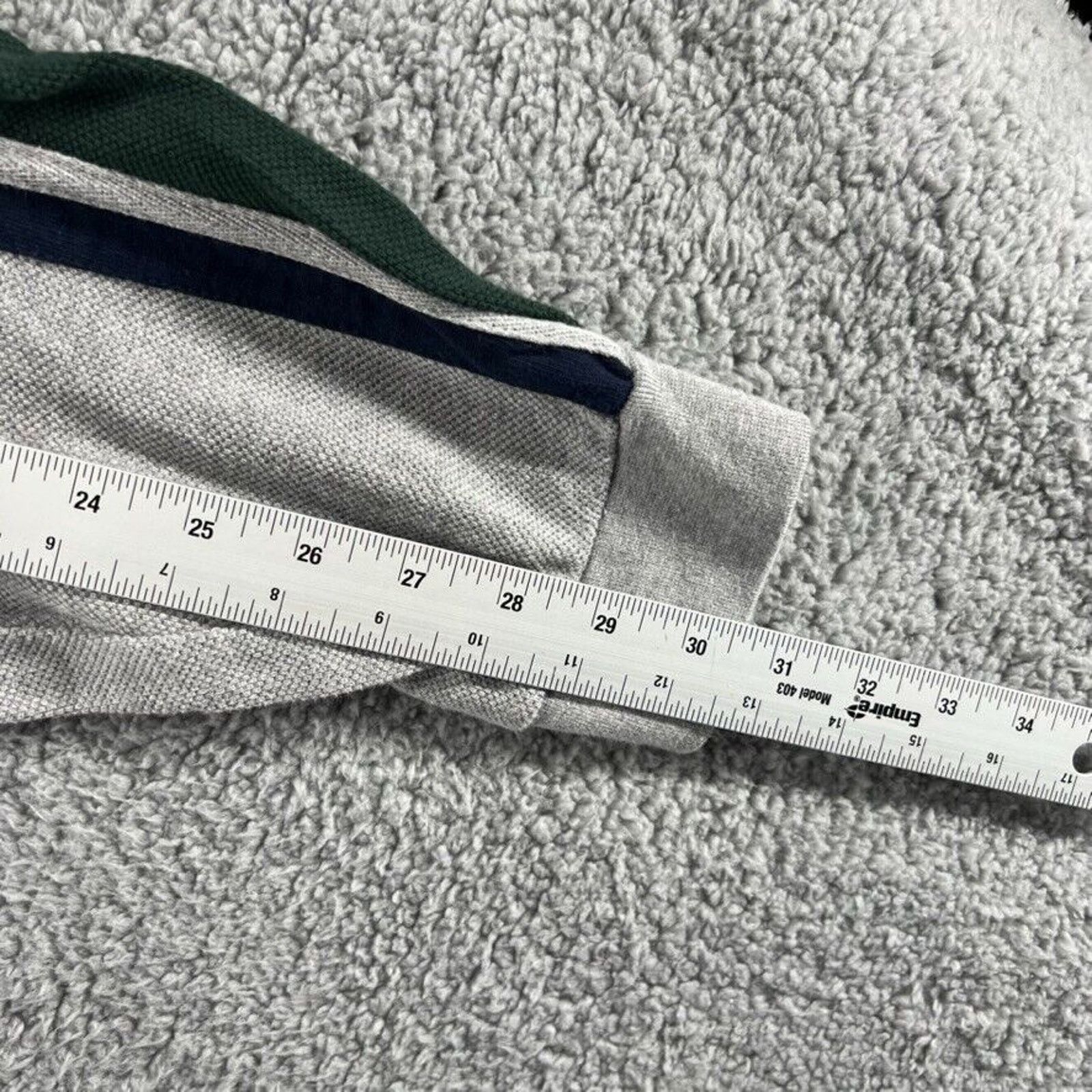 Lee Vintage Lee Dungarees Sweater Men's XL Gray Green 1/4 Zip Size US XL / EU 56 / 4 - 5 Thumbnail
