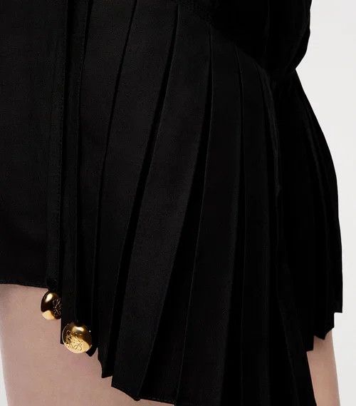 Loewe o1w1db10426 Shorts in Black Size 27" / US 4 / IT 40 - 5 Thumbnail