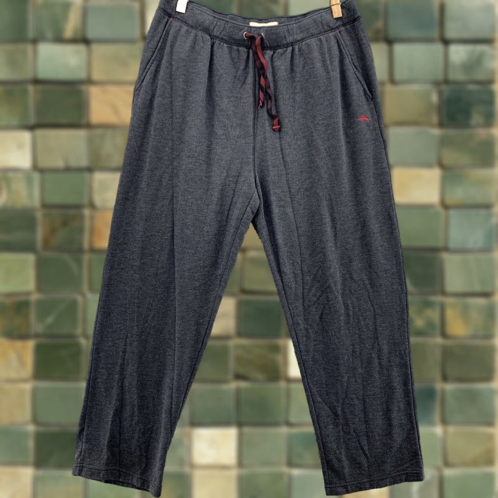 Tommy Bahama Tommy Bahama Sweatpants Men's XL Gray Fleece Travel Loungewear Athleisure Relax Size US 36 / EU 52 - 1 Thumbnail