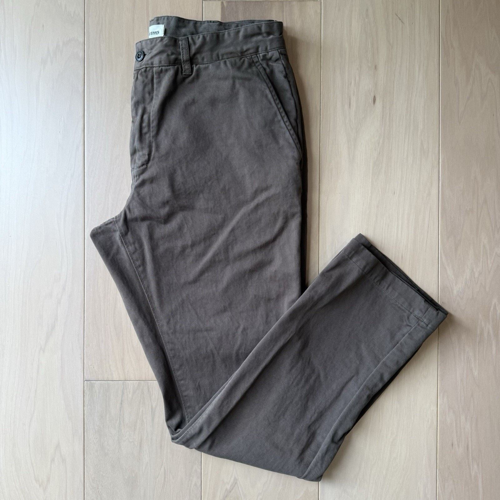 Taylor Stitch Taylor Stitch Chino Pants Dark Brown Minimalist Streetwear Size US 34 / EU 50 - 2 Thumbnail