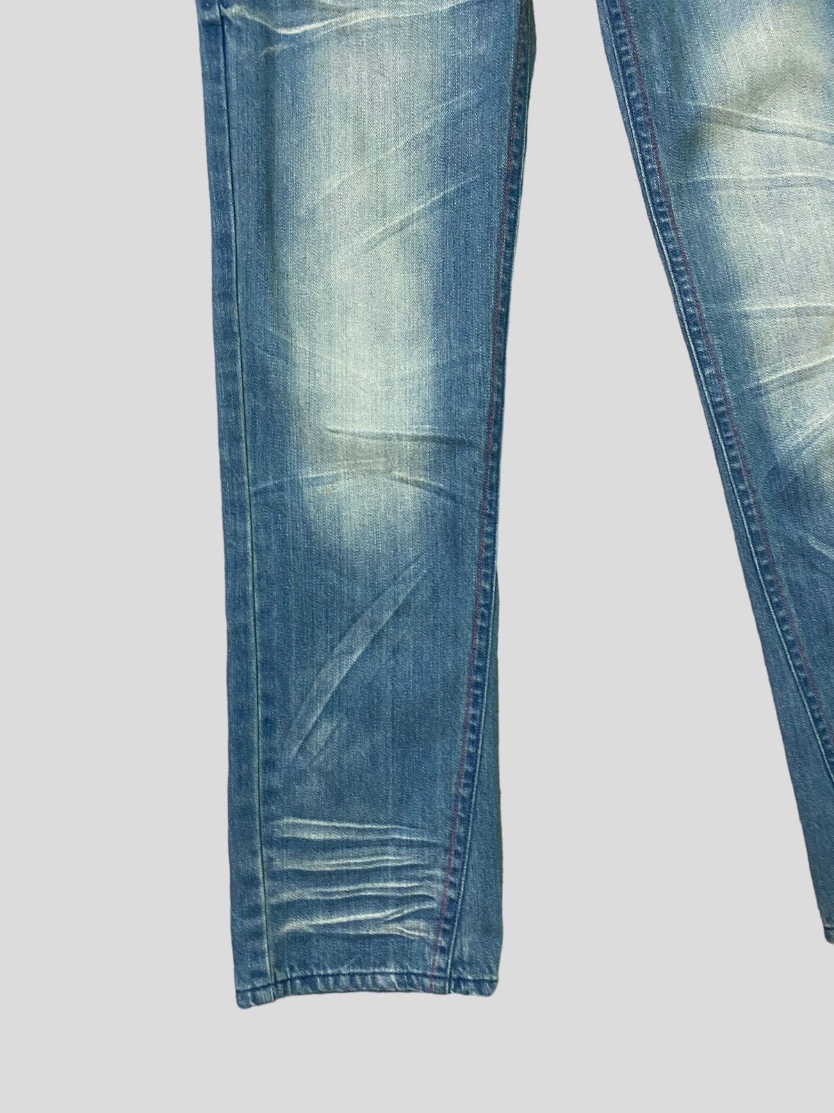 Designer × Japanese Brand × Vintage Vintage Blue Moon Blue Patches Low Rise Denim Size US 30 / EU 46 - 7 Thumbnail