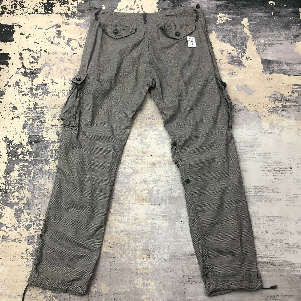 Japanese Brand P418 JAPAN BACK NUMBER CARGO PANTS Size US 37 - 2 Thumbnail