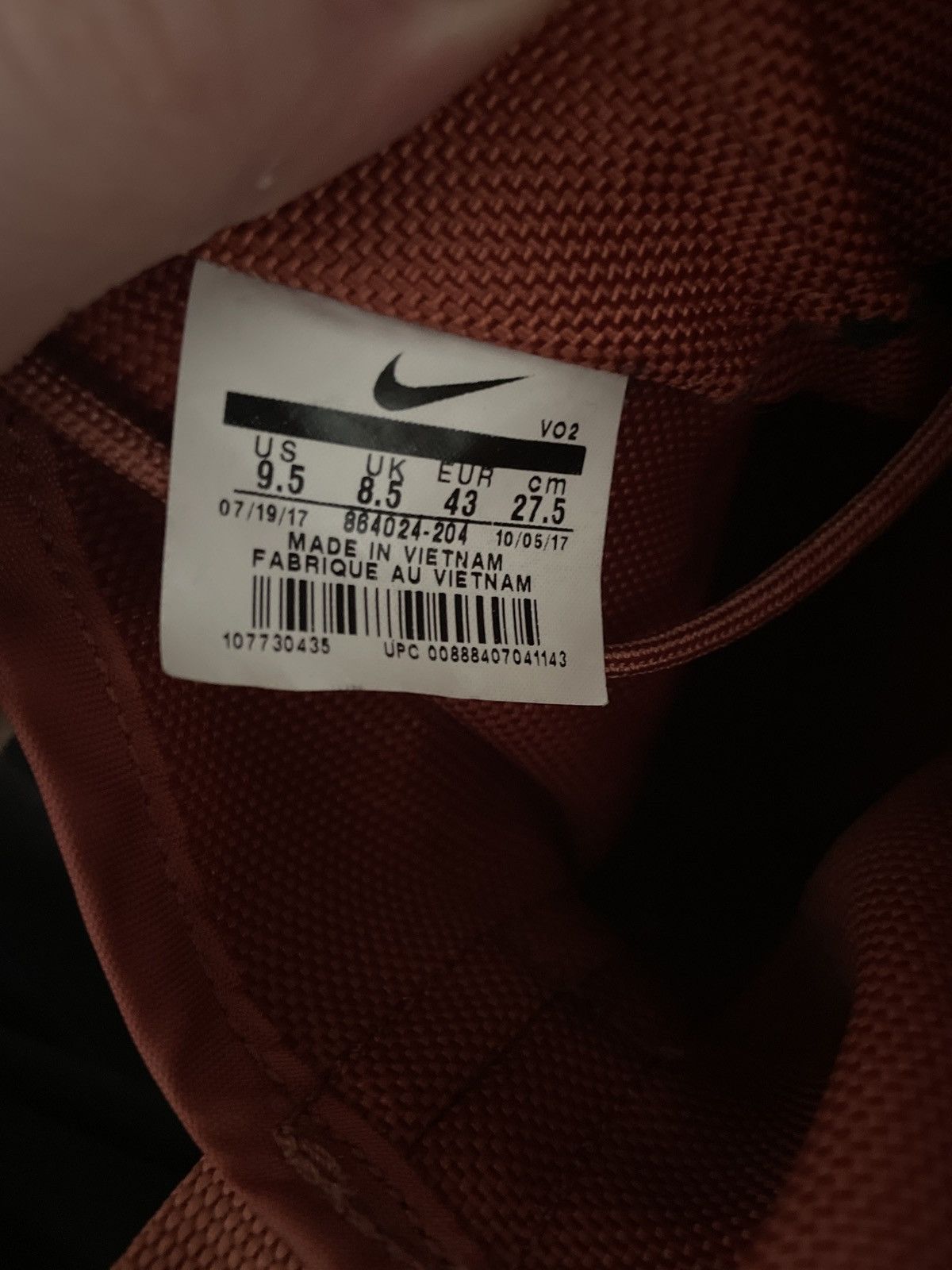 Nike Nike sf Air Force 1 ‘Dusty Peach’ Size US 9.5 / EU 42-43 - 8 Thumbnail