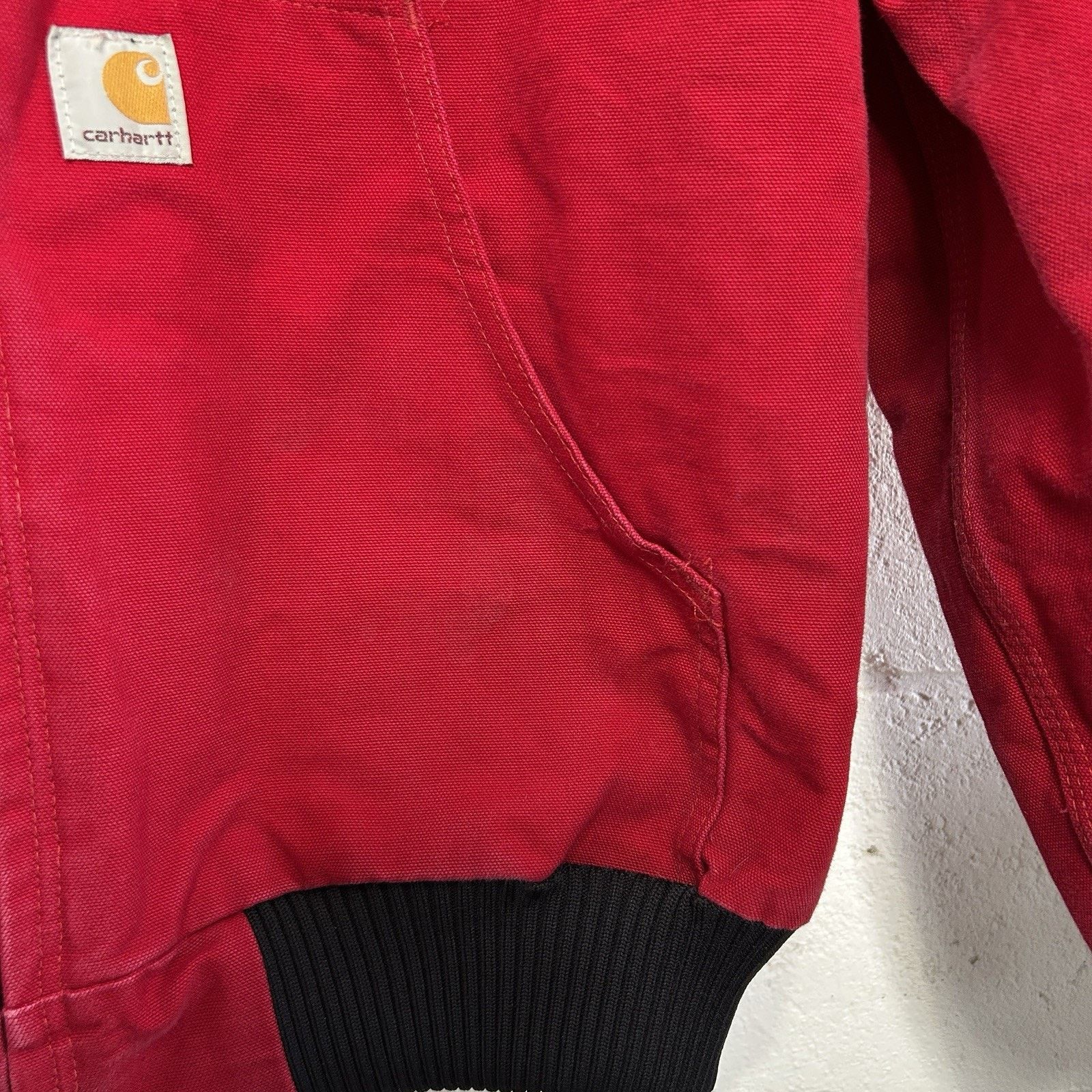 Carhartt Vintage Carhartt Quilted Hooded Active Jacket “Red” J04 RED Size US L / EU 52-54 / 3 - 5 Thumbnail