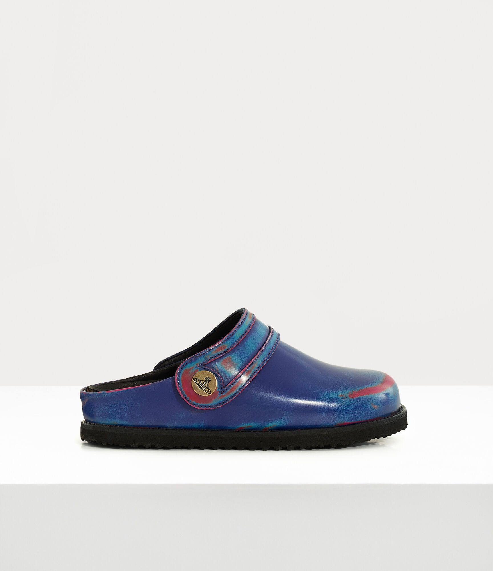 Vivienne Westwood o1f1d3z0825 Oz Clogs in Blue/Pink Size US 11 / IT 41 - 1 Thumbnail