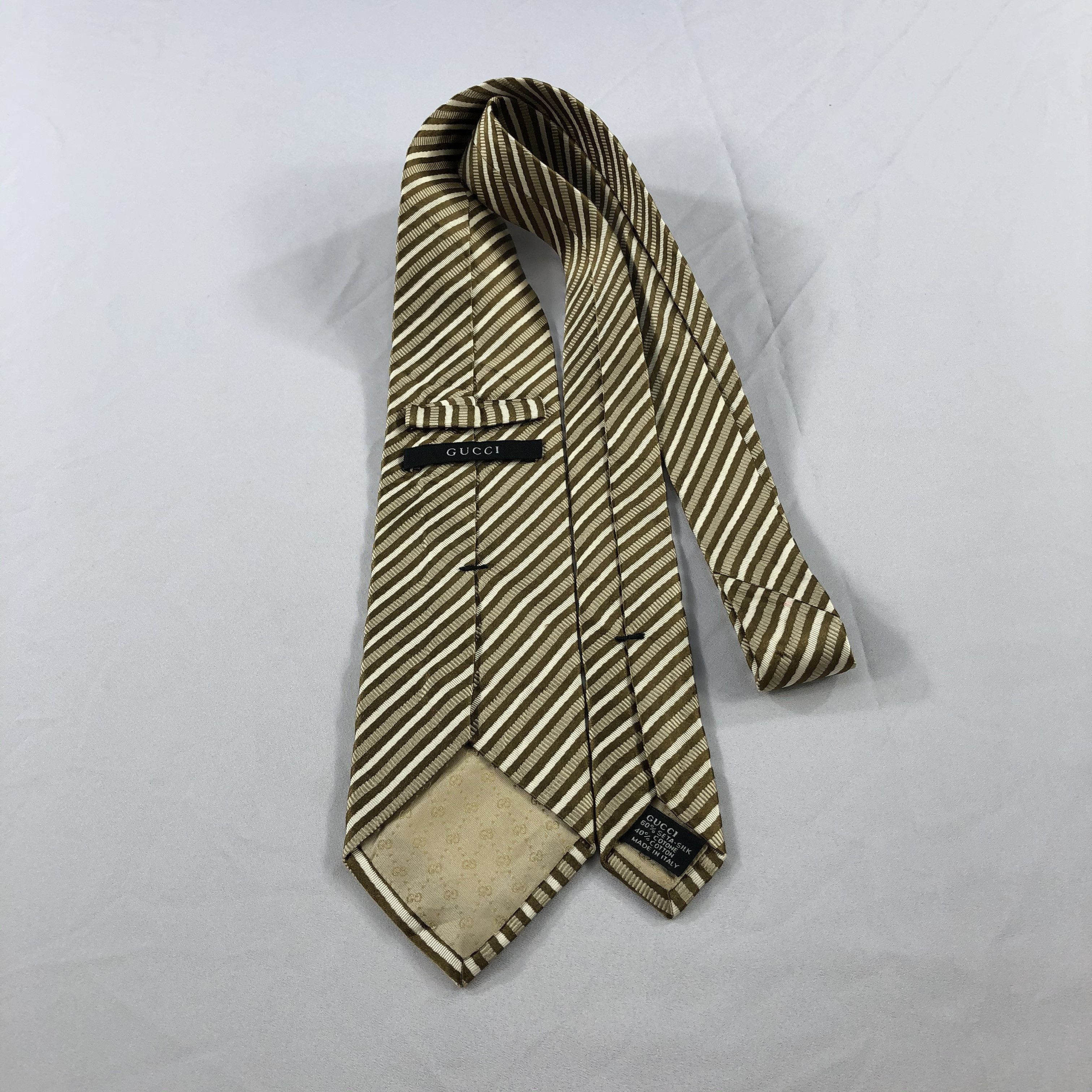 Gucci GUCCI Silk Neck Ties T97 Size ONE SIZE - 2 Thumbnail