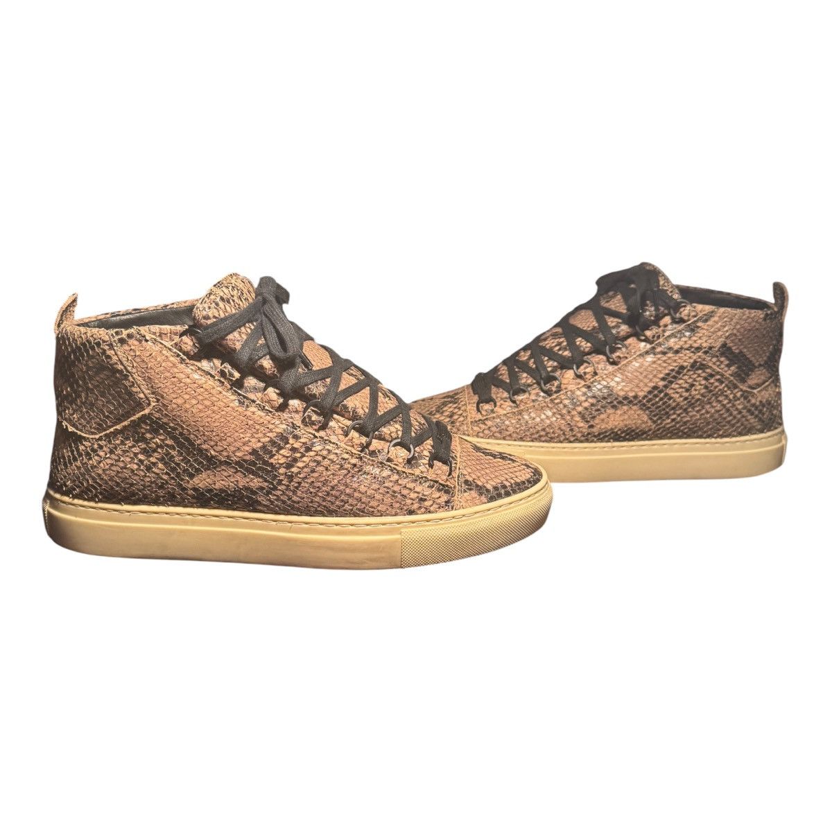 Balenciaga Balenciaga High-Top Arena Python Snake Size US 8 / EU 41 - 1 Thumbnail
