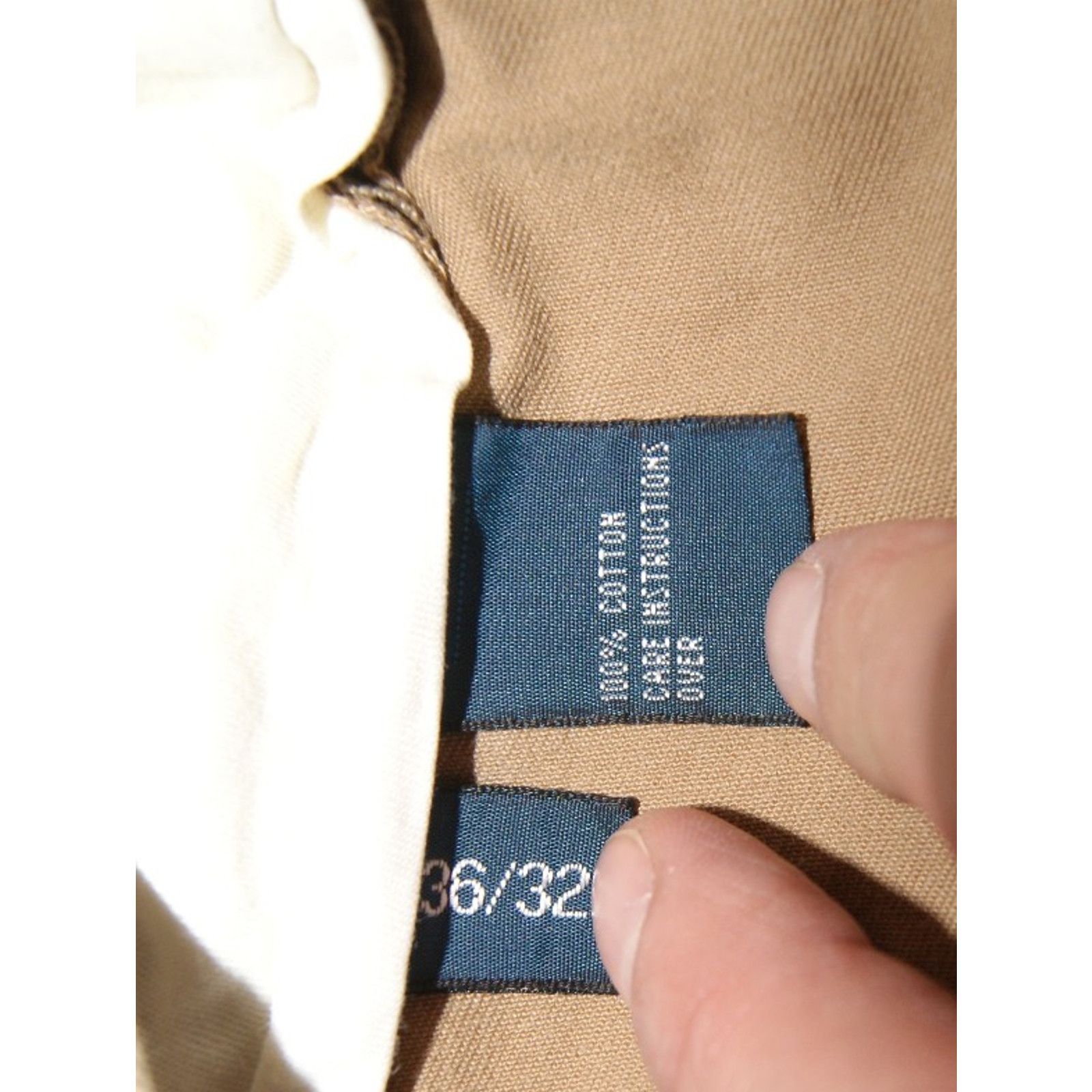 Polo Ralph Lauren VTG Polo Ralph Lauren Prospect Pants Mens 36x32 Tan Khaki Size US 36 / EU 52 - 5 Thumbnail