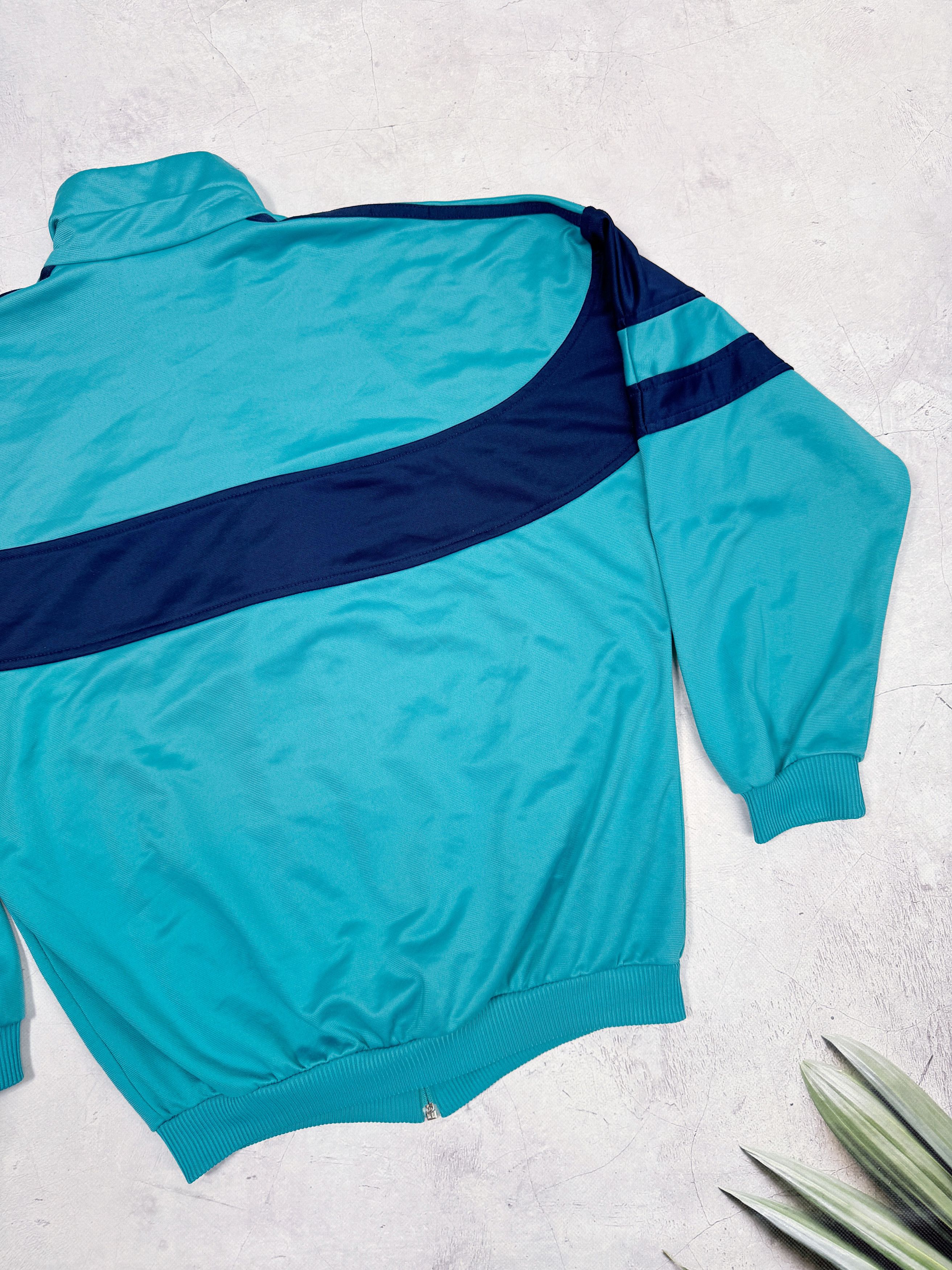Adidas × Vintage Vintage Adidas Track Jacket SINGAPORE Aquamarine Blue Size US M / EU 48-50 / 2 - 21 Thumbnail