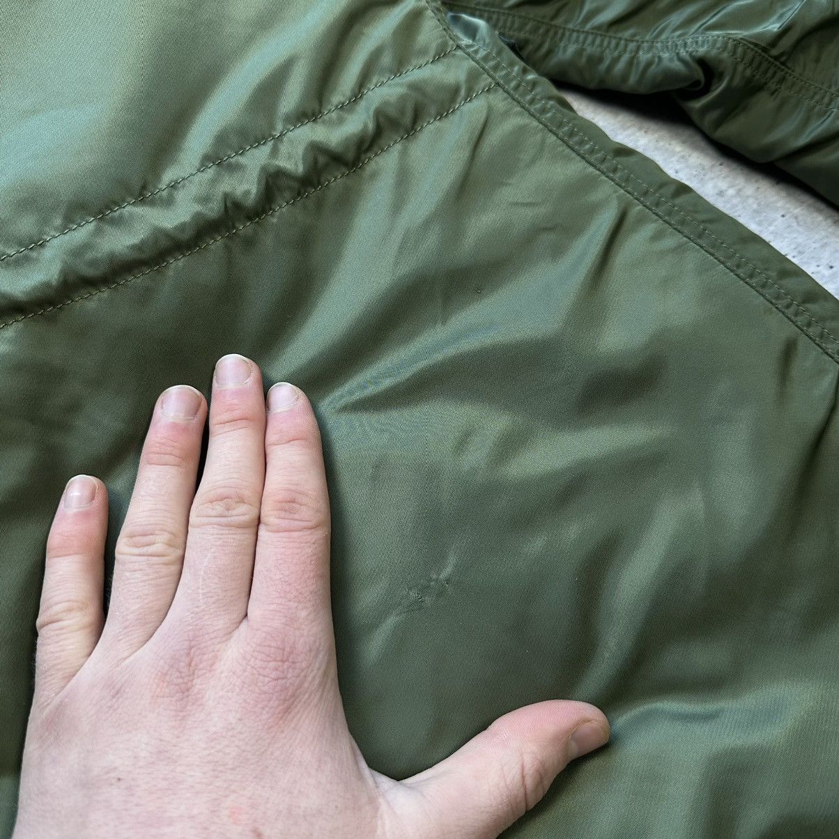 Alpha Industries × Vintage Alpha Industries N3B VF 59 Parka Jacket Sage Green Size XS Size XS / US 0-2 / IT 36-38 - 17 Thumbnail