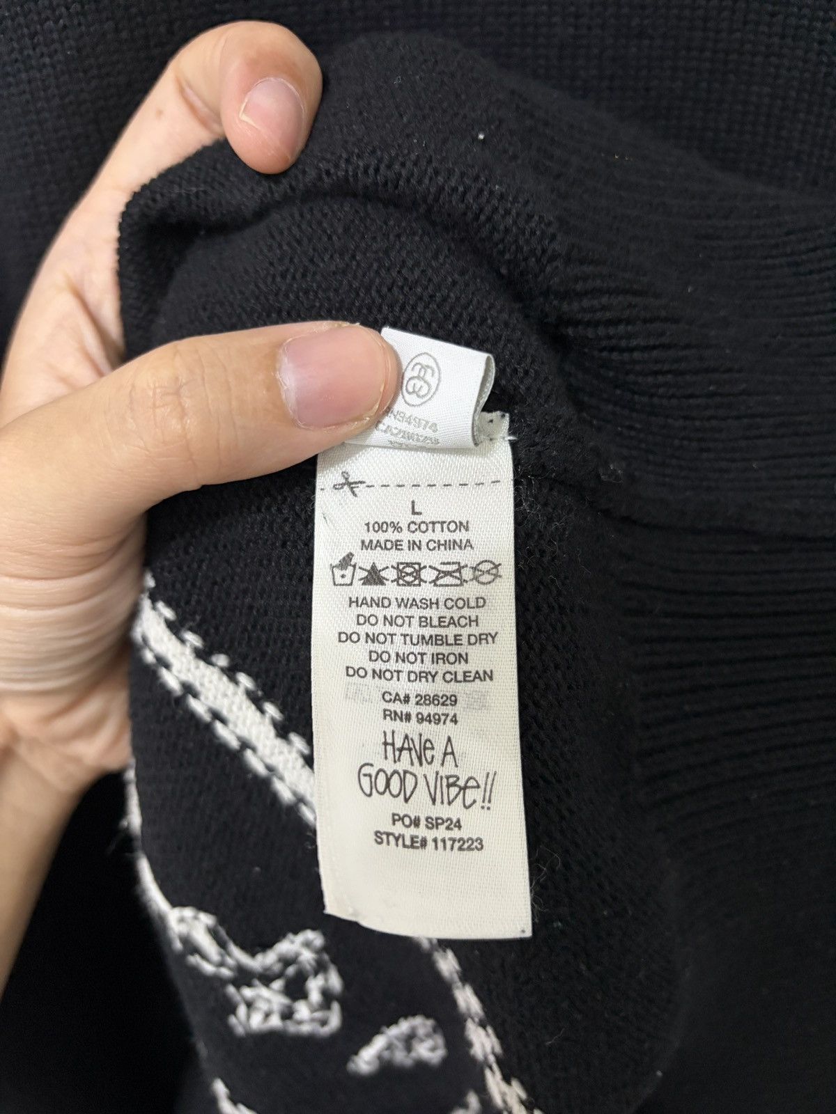 Stussy STUSSY LAGUNA KNITWEAR Size US L / EU 52-54 / 3 - 5 Thumbnail