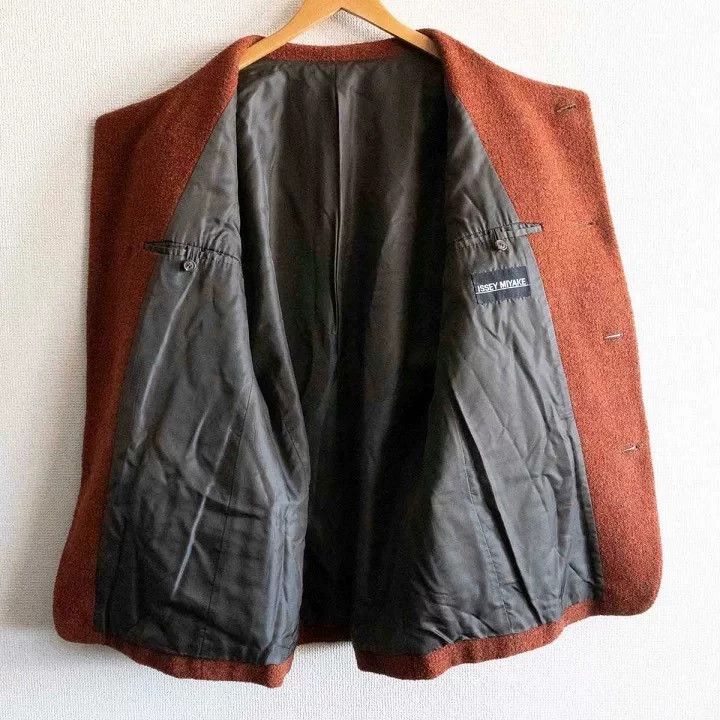 Issey Miyake issey miyake Collarless wool coat Size US M / EU 48-50 / 2 - 3 Thumbnail