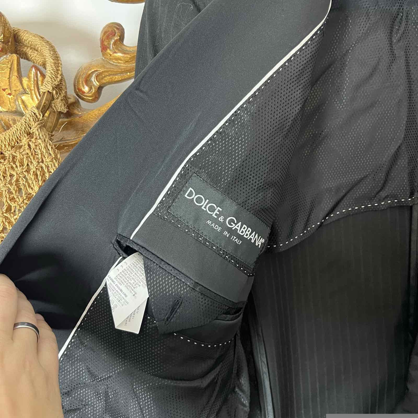 Dolce & Gabbana Dolce & Gabbana D&G avant garde black blazer Size XL / US 12-14 / IT 48-50 - 6 Thumbnail