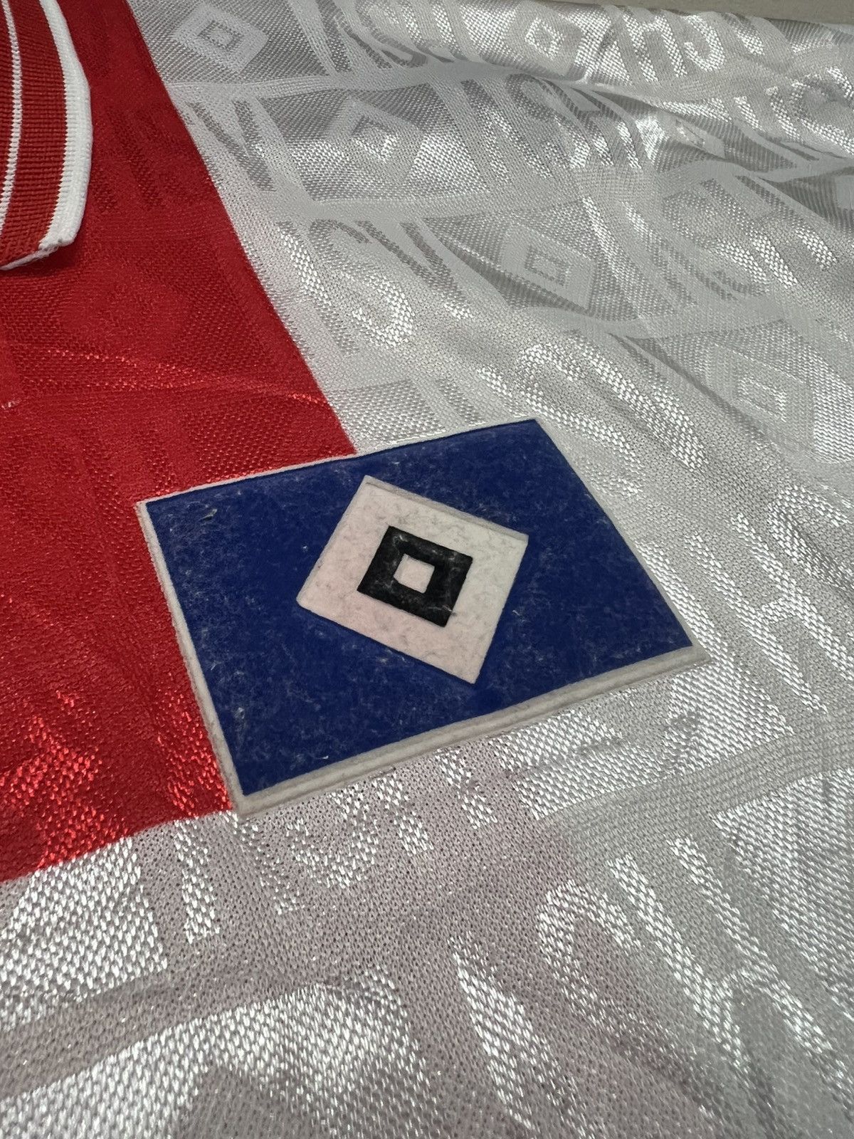 Other Hamburger SV 1997 Unisport Home Jersey Size US XL / EU 56 / 4 - 5 Thumbnail