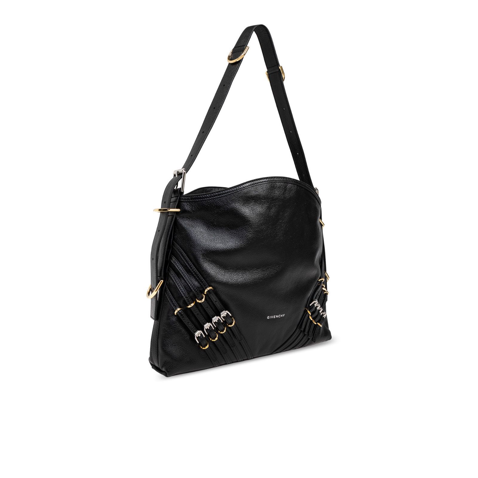 Givenchy GIVENCHY Shopper Strappy Black Shiny Leather Shoulder Bag Ne Size ONE SIZE - 2 Thumbnail