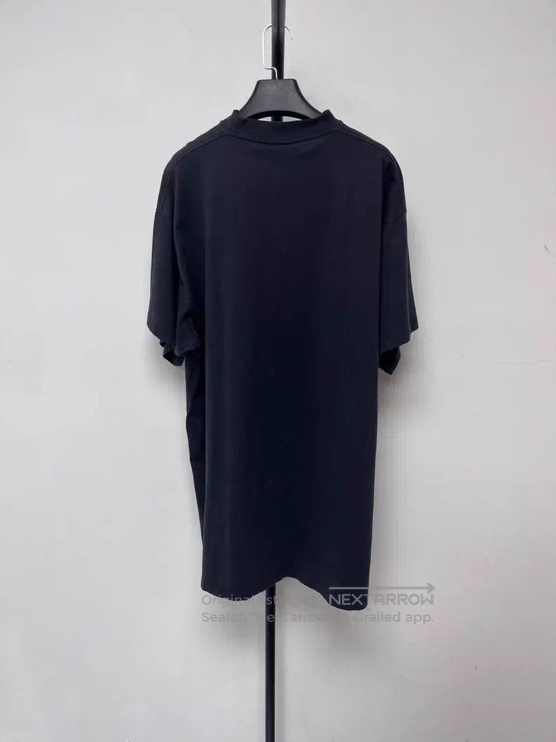 Balenciaga Balenciaga Logo Letter Print Round Neck Short Sleeve T-Shi Size US M / EU 48-50 / 2 - 2 Thumbnail