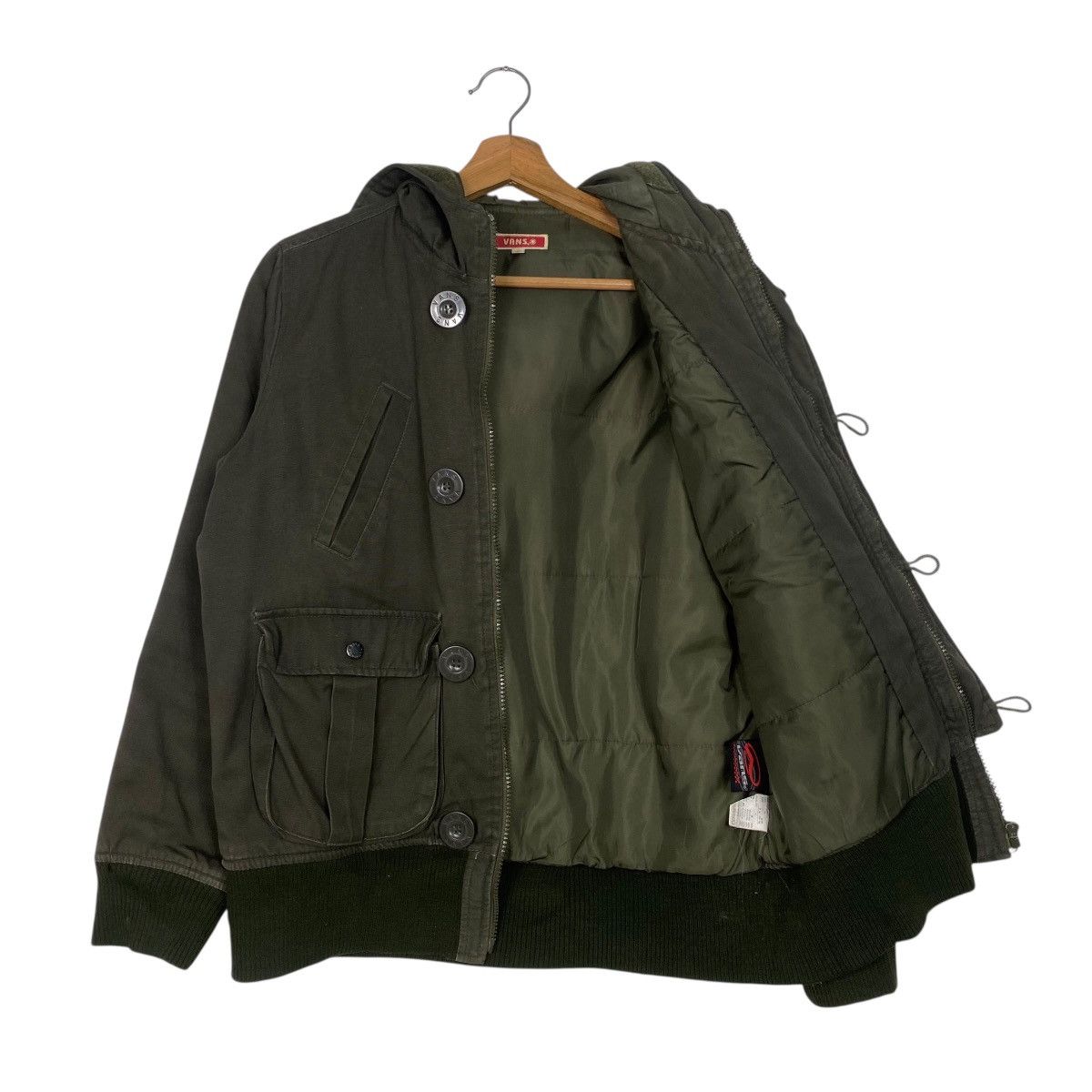 Japanese Brand Vans hoodie jacket Size L / US 10 / IT 46 - 10 Thumbnail