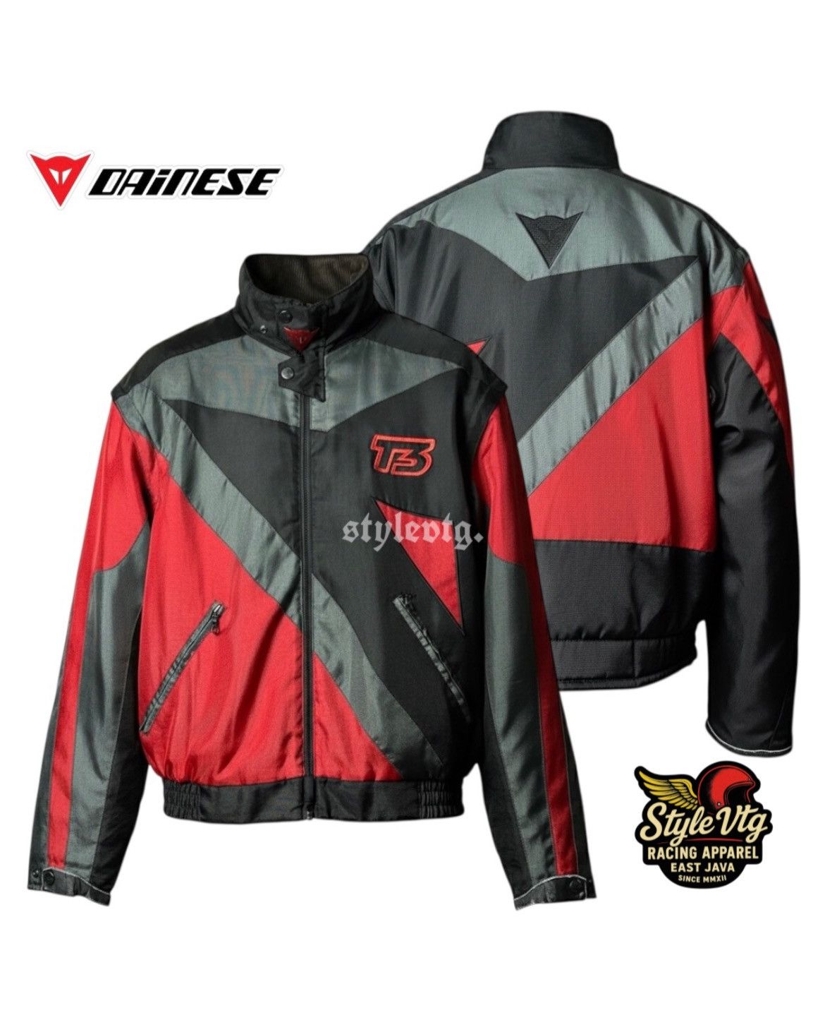 Dainese Dainese italy 90s vintage racing jacket Size US L / EU 52-54 / 3 - 1 Thumbnail