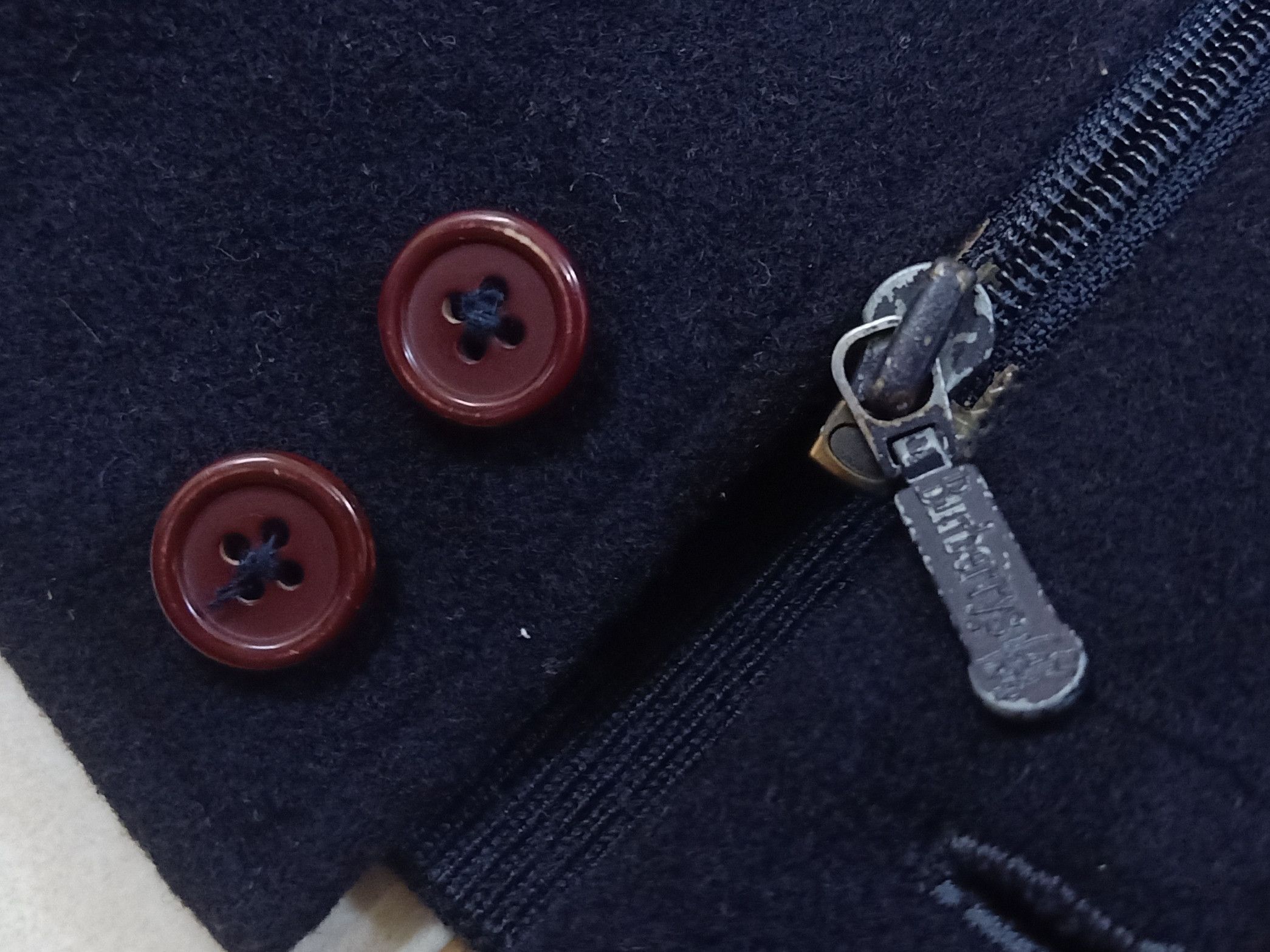 Burberry Rare!! BURBERRYS 80s Made In England Dark Navy Jacket Size US XL / EU 56 / 4 - 7 Thumbnail