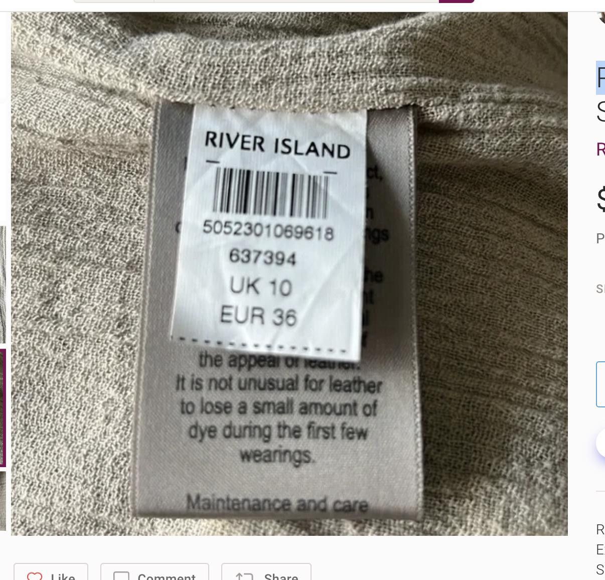 River Island River Island 100% Leather Moto/Biker Jacket Black Size S Size L / US 10 / IT 46 - 8 Thumbnail