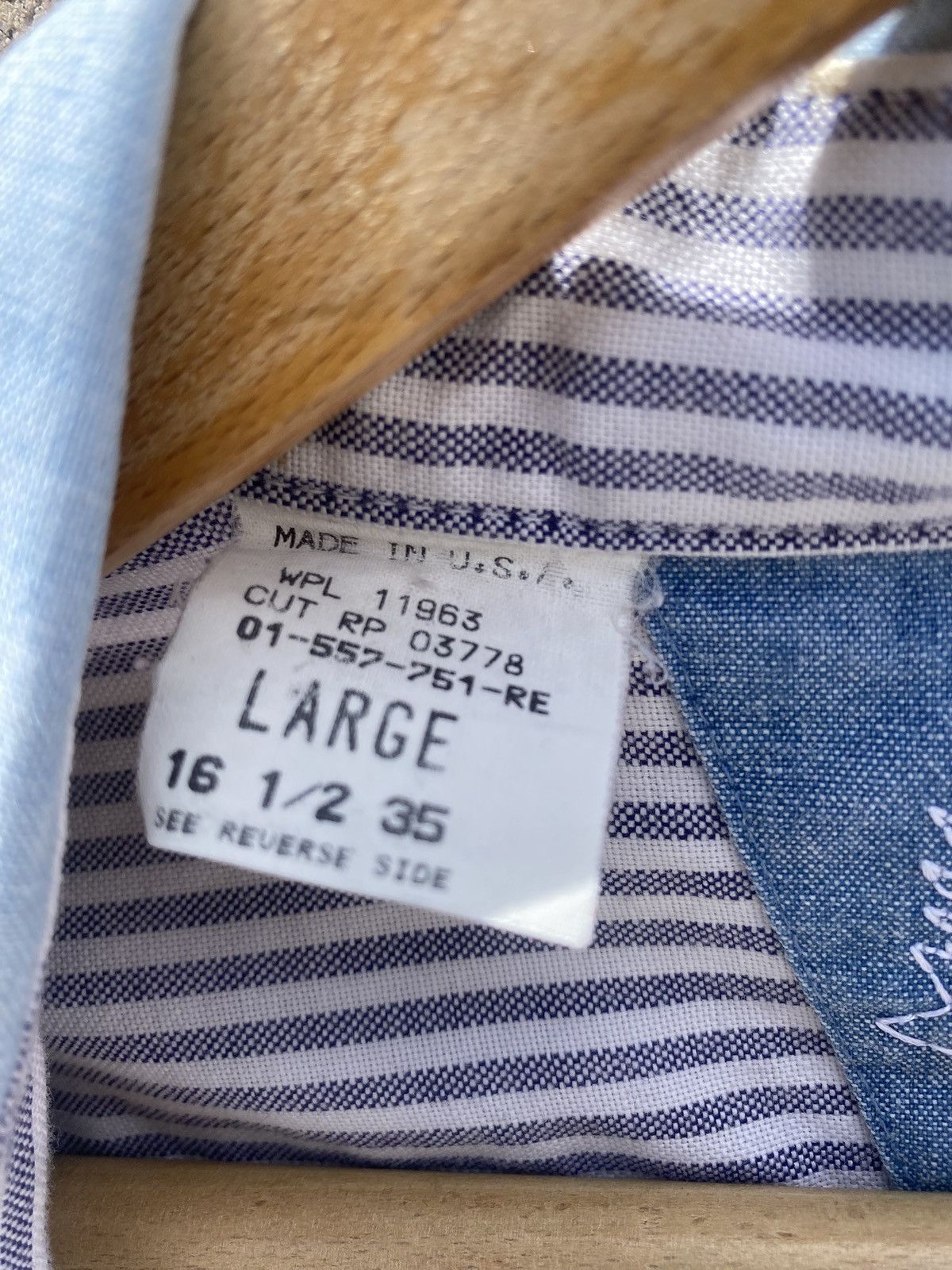 Roper VNTG Roper Multi Color Stripe Western Button Up Size US L / EU 52-54 / 3 - 4 Thumbnail