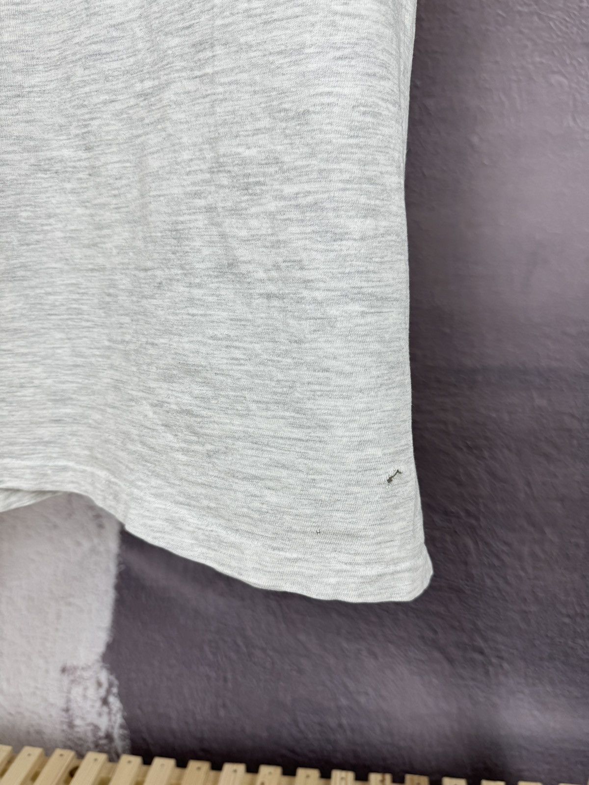 Hanes Key West fla Hanes vintage 90s grey big logo tee shirt Size US XXL / EU 58 / 5 - 6 Thumbnail