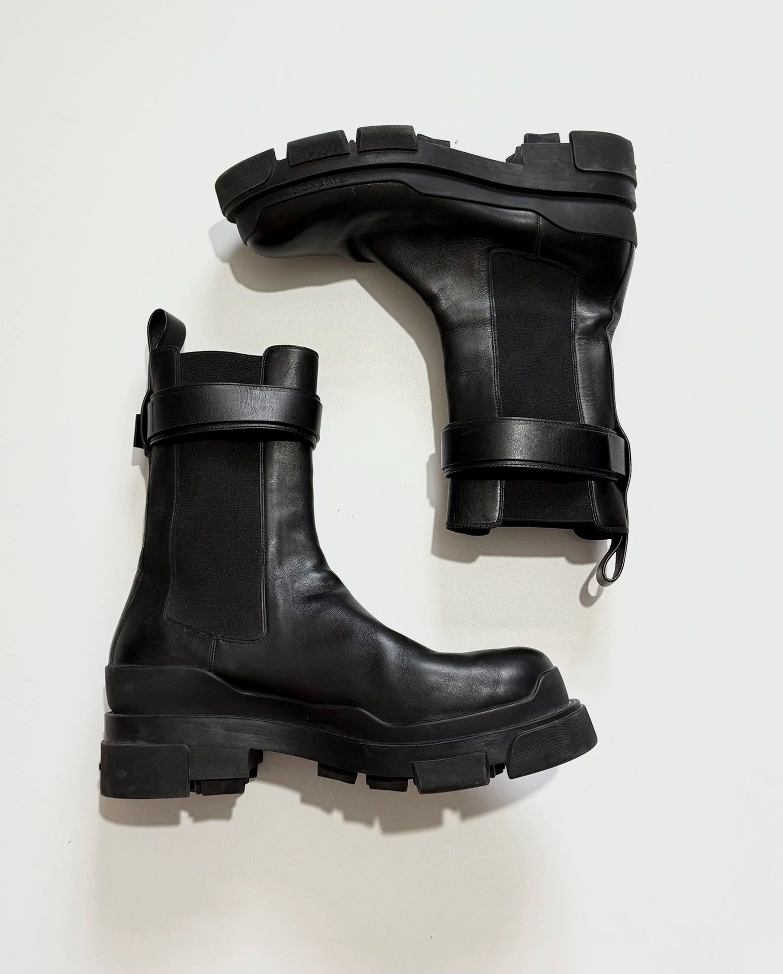 Givenchy Givenchy 4G High-Top Chelsea Boots - Size 42 Size US 9 / EU 42 - 4 Thumbnail