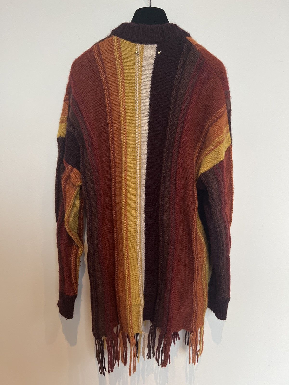 Golden Goose Golden Goose fringed alpaca cardigan Size US M / EU 48-50 / 2 - 5 Thumbnail