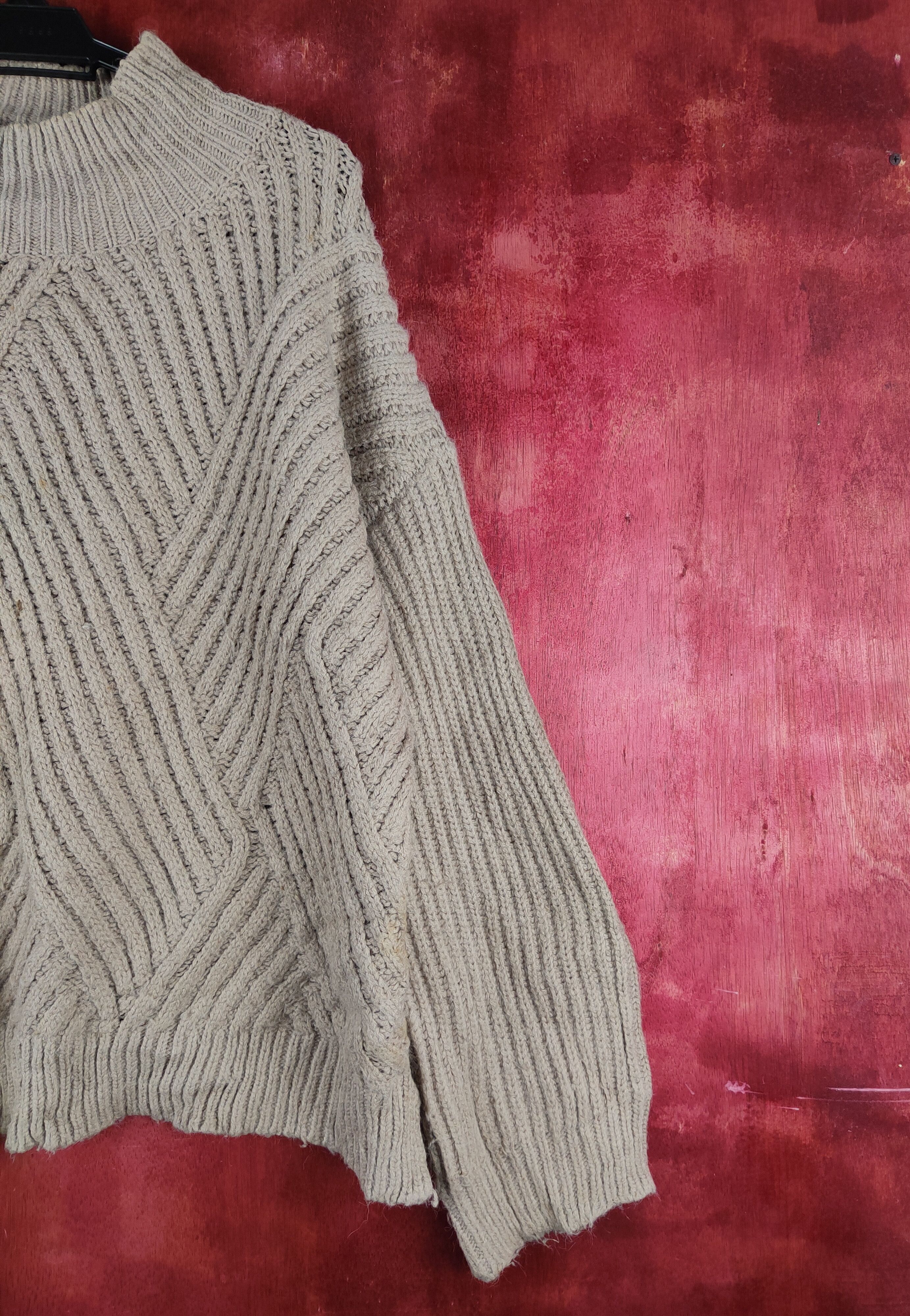 Japanese Brand × Vintage Manjuer Light Brown Knitwear Sweatshirts #S2351 Size US M / EU 48-50 / 2 - 5 Thumbnail