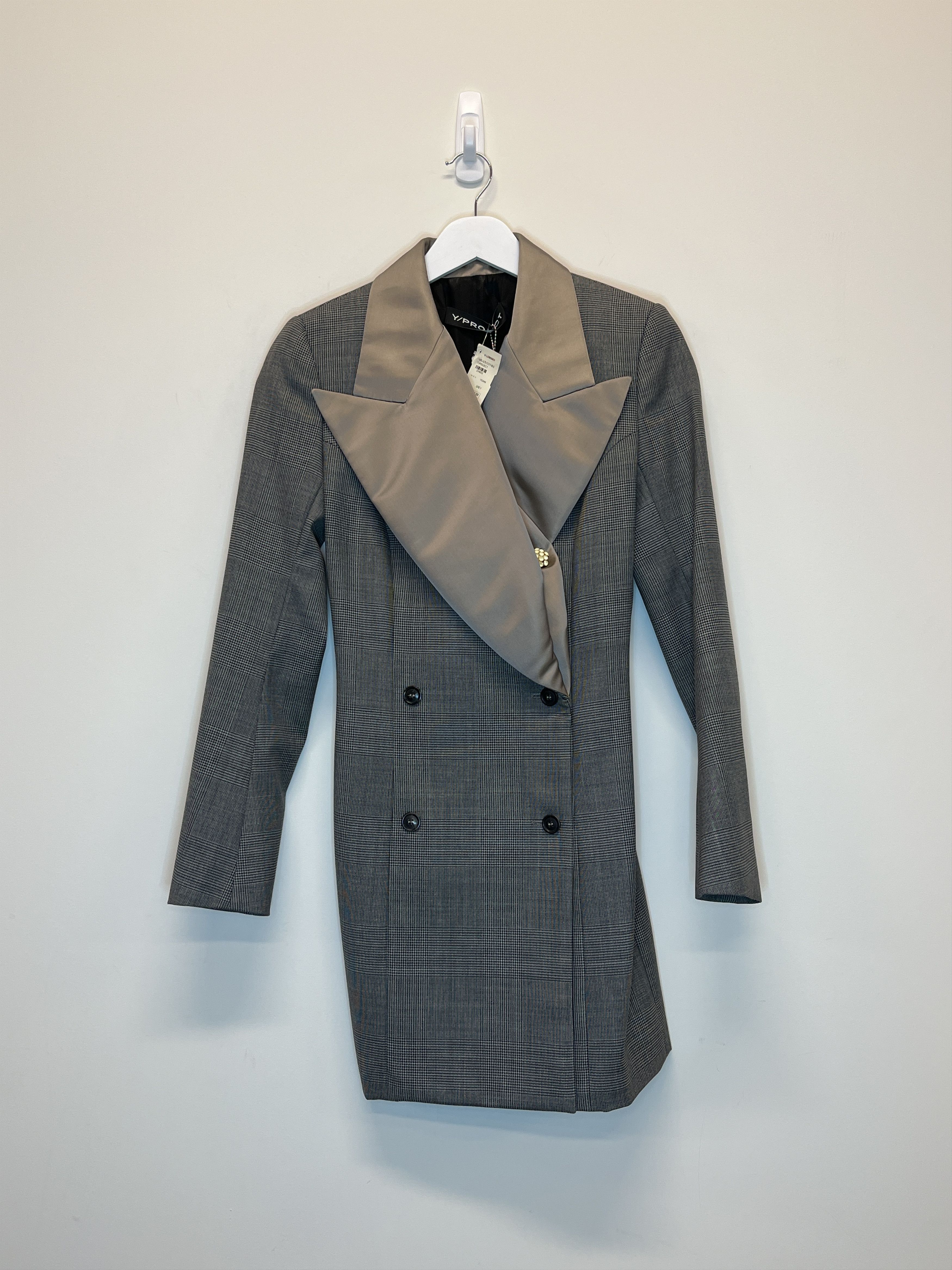 ジャケット Y PROJECT Black stretch jersey oversize blazer Y/Project Black Stretch Jersey Oversize Blazer | Grailed