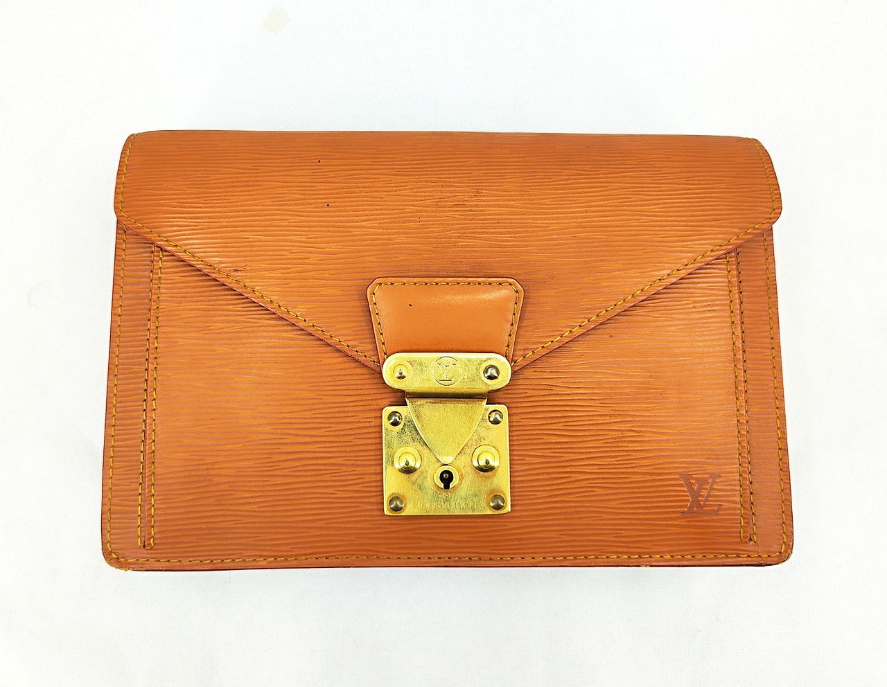 Louis Vuitton LOUIS VUITTON Pochette Sellier Dragonne Clutch Epi Size ONE SIZE - 10 Thumbnail
