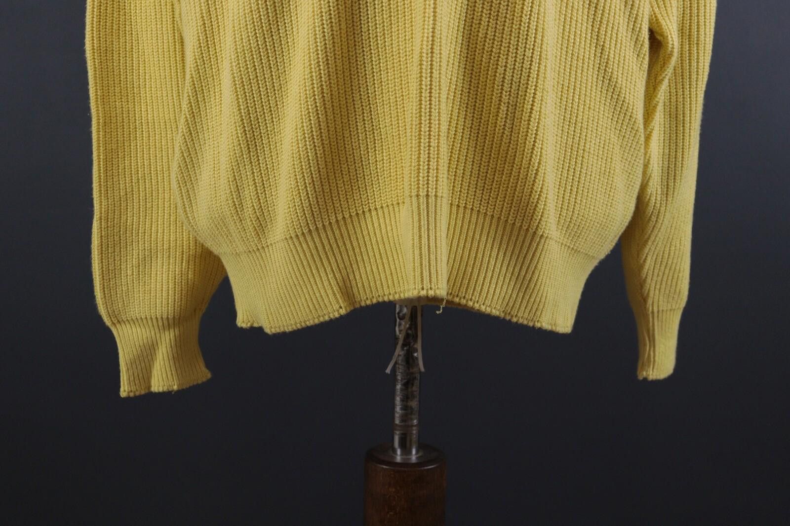 Carlo Colucci Carlo Colucci Yellow Knit Ribbed Size L-XL US 44 EU 554 Size US L / EU 52-54 / 3 - 3 Thumbnail